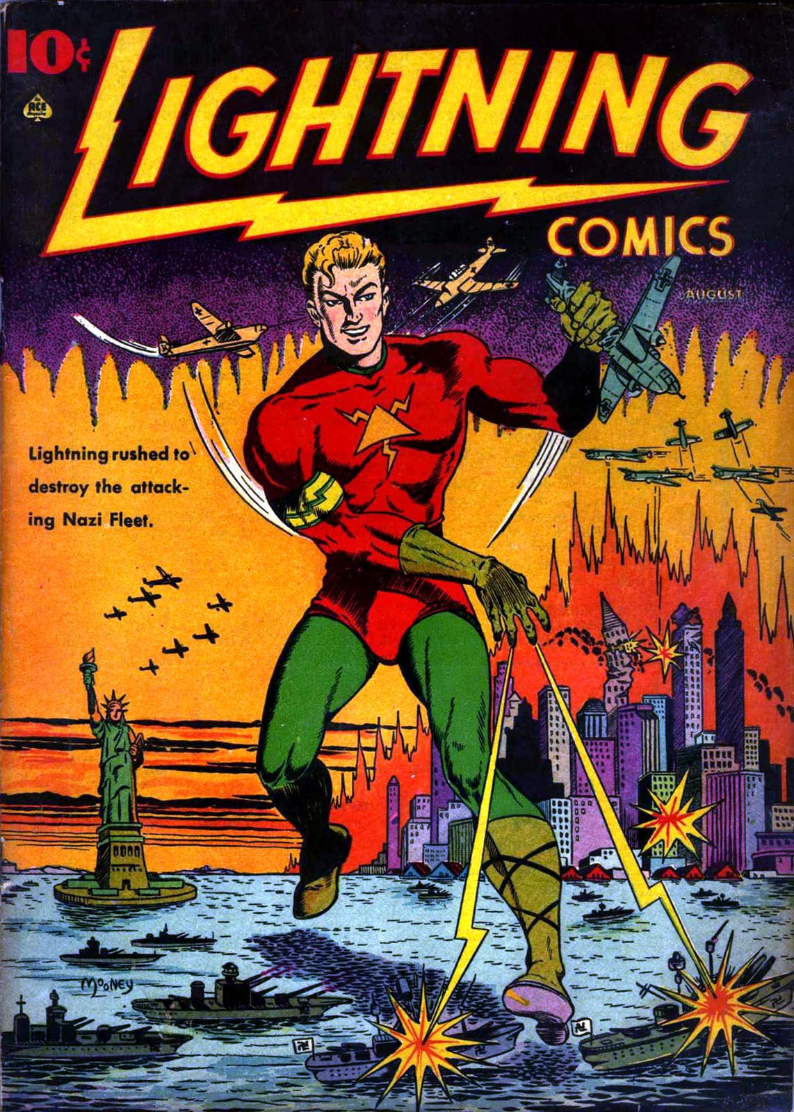 Read online Lightning Comics comic -  Issue #8 - 1