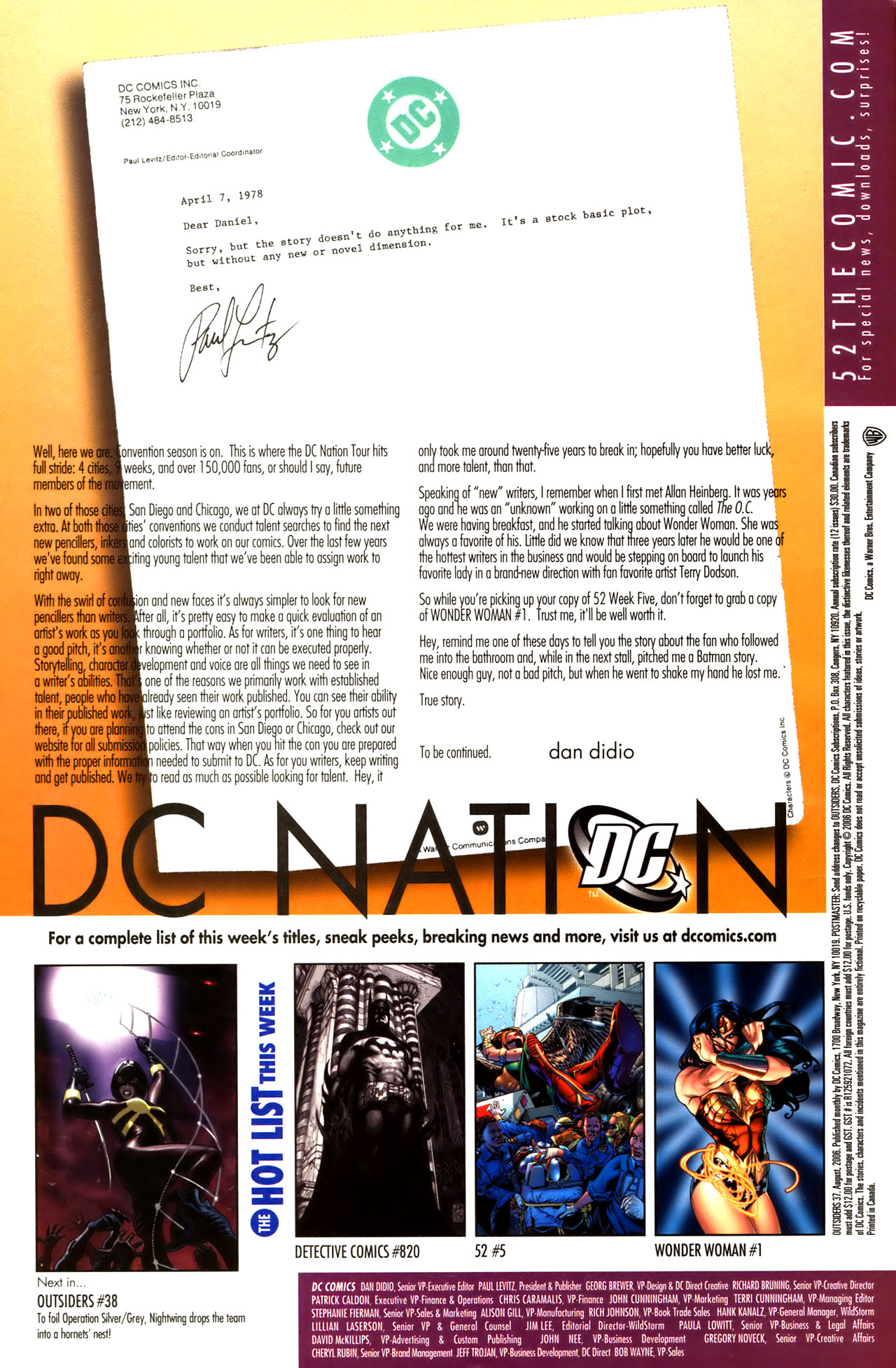 Read online Outsiders (2003) comic -  Issue #37 - 25