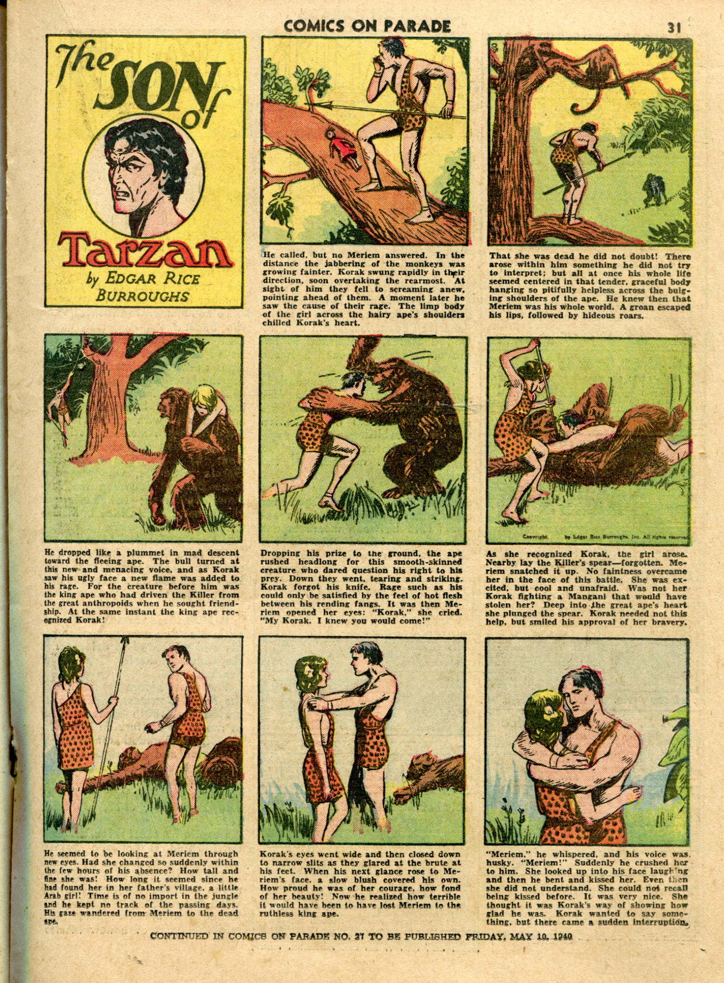 Read online Comics on Parade comic -  Issue #26 - 33