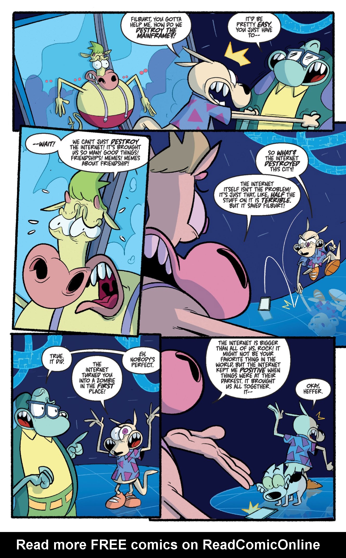 Read online Rocko's Modern Afterlife comic -  Issue #4 - 18