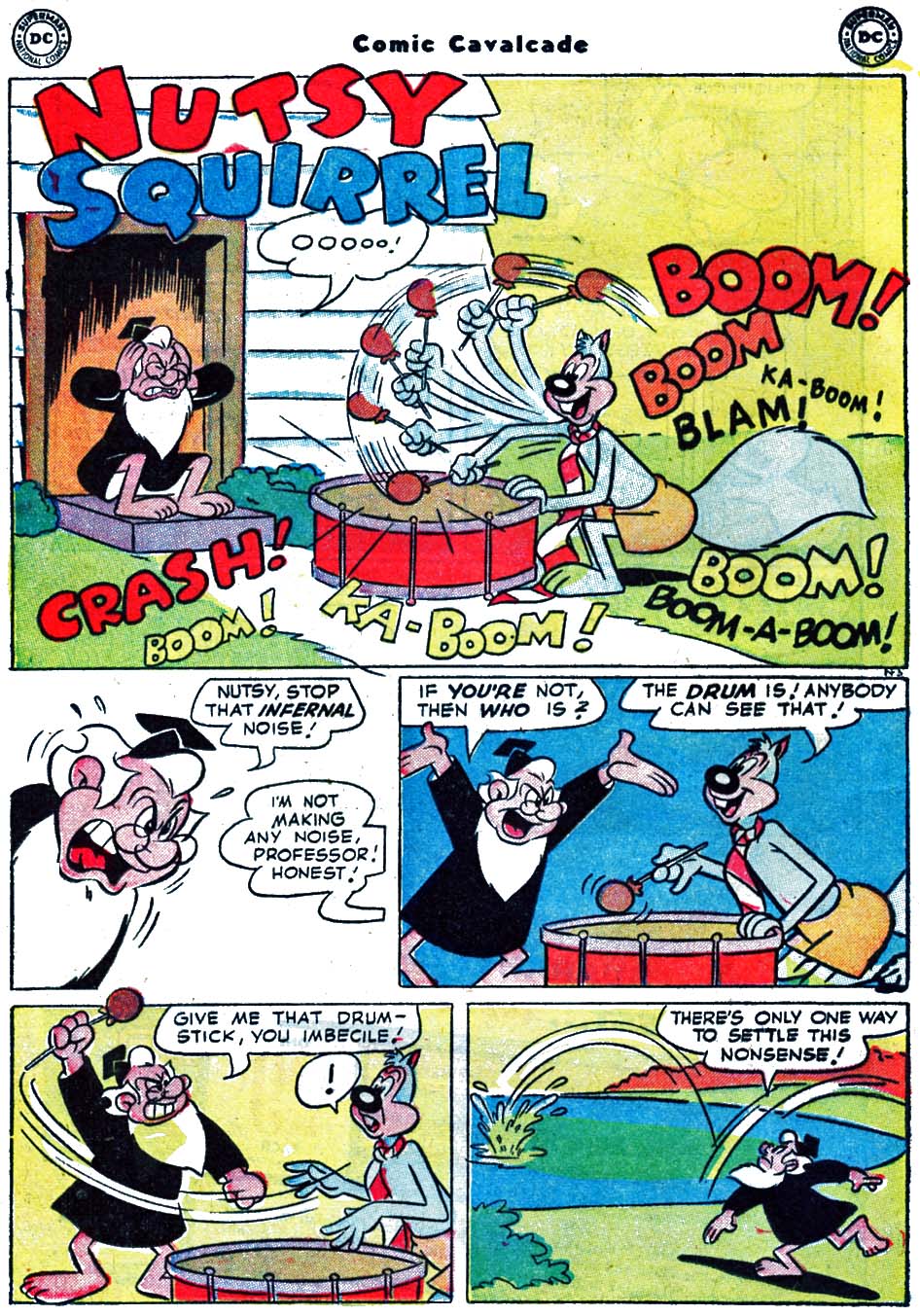 Read online Comic Cavalcade comic -  Issue #60 - 28
