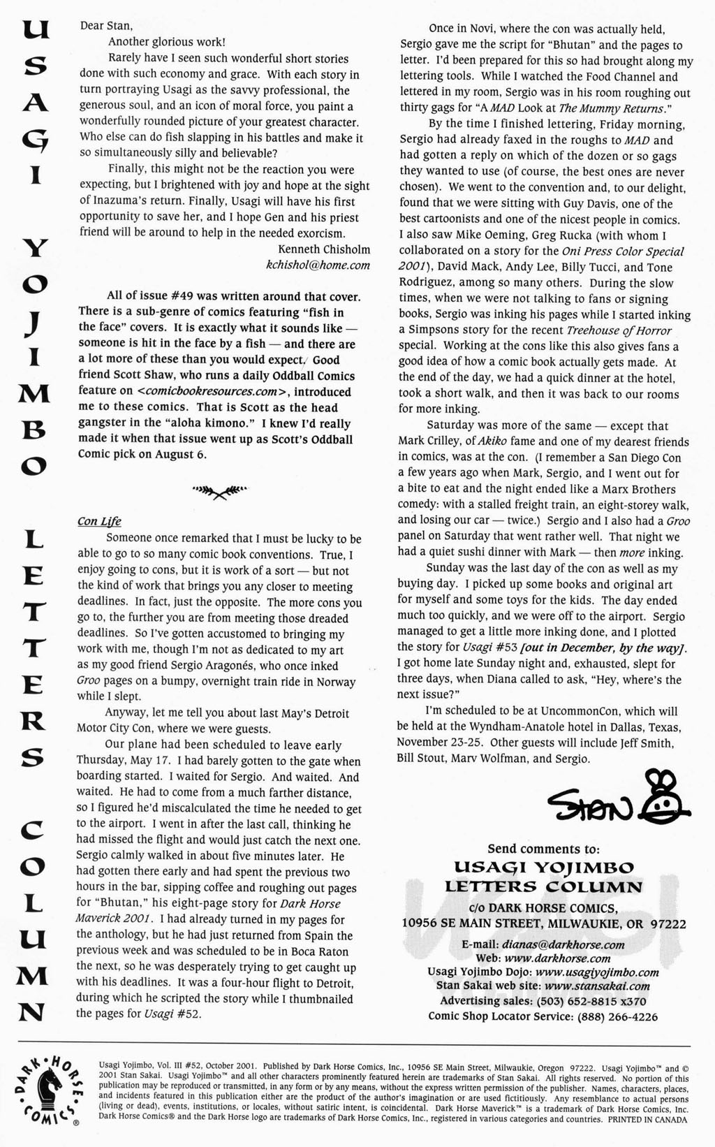 Read online Usagi Yojimbo (1996) comic -  Issue #52 - 27