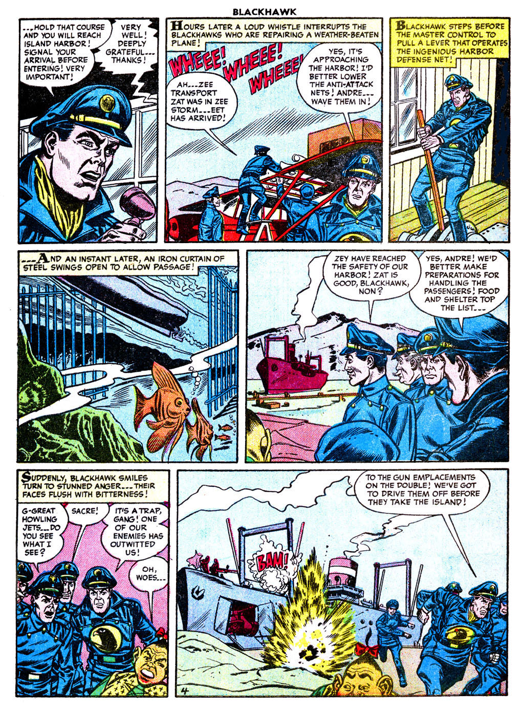 Read online Blackhawk (1957) comic -  Issue #87 - 6