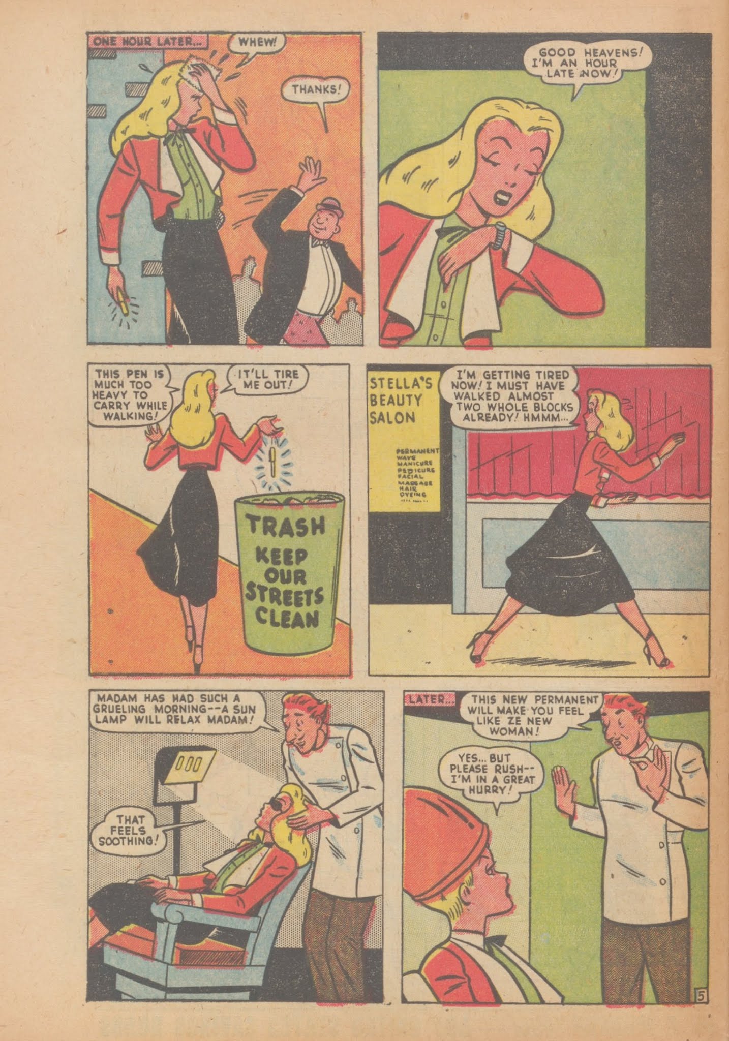 Read online Hedy De Vine Comics comic -  Issue #34 - 46