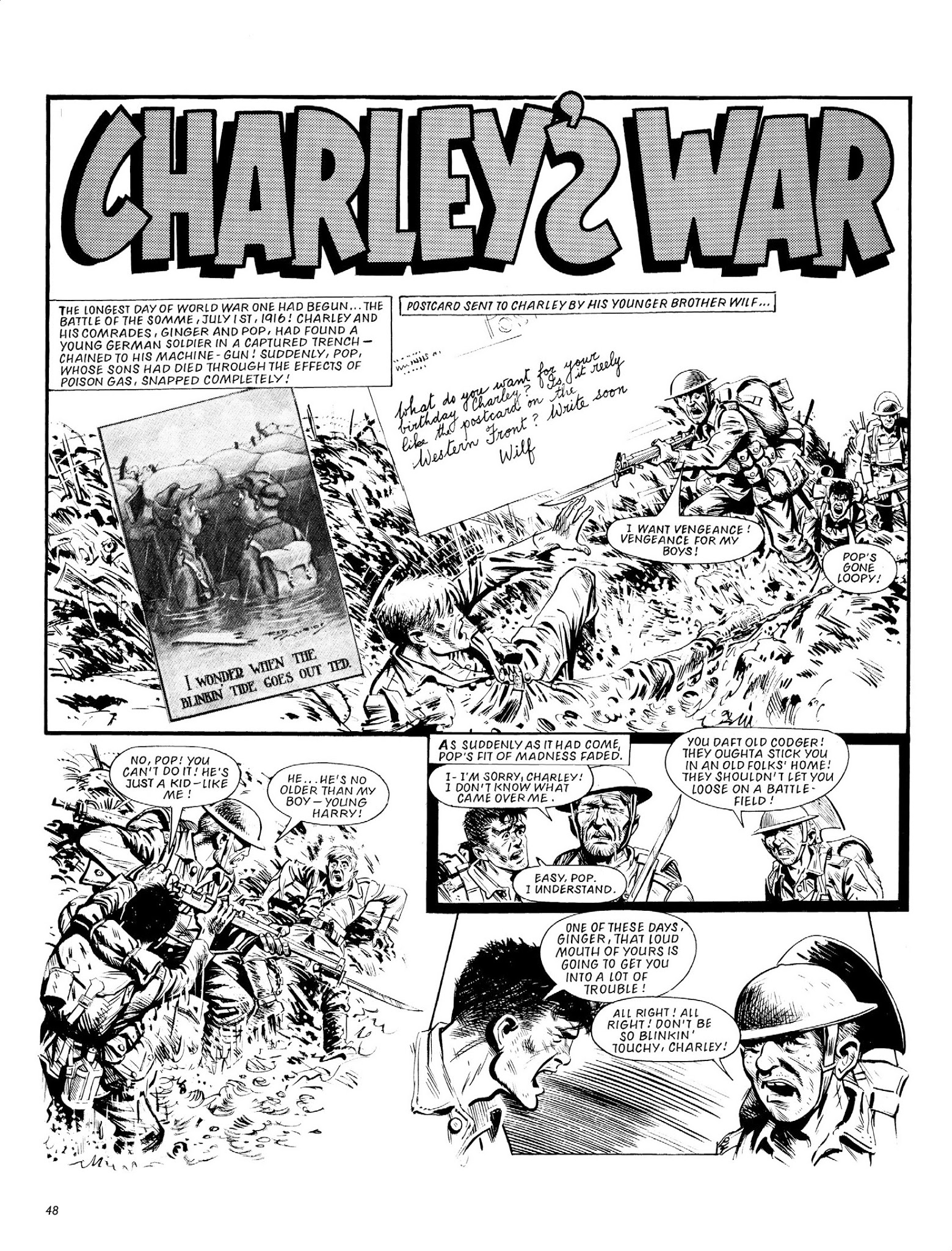 Read online Charley's War: The Definitive Collection comic -  Issue # TPB - 48