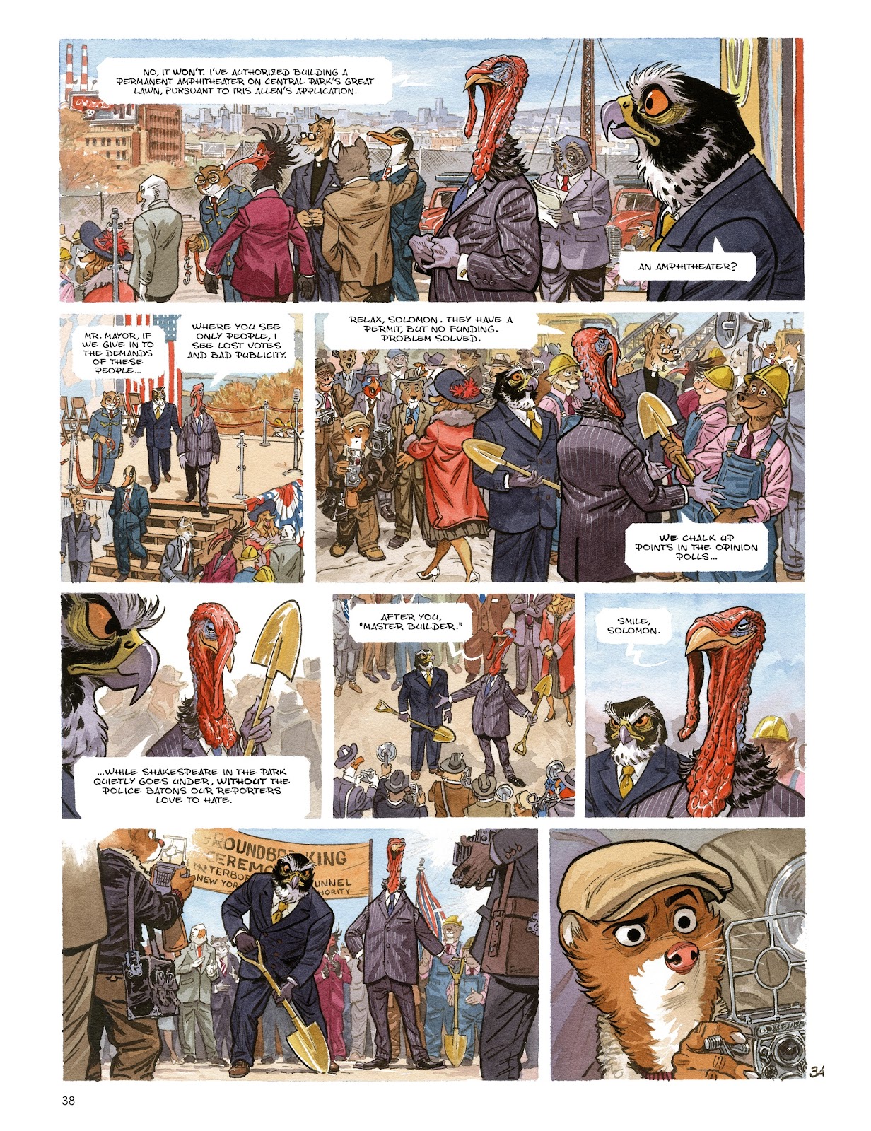 Blacksad: They All Fall Down · Part One issue TPB - Page 40