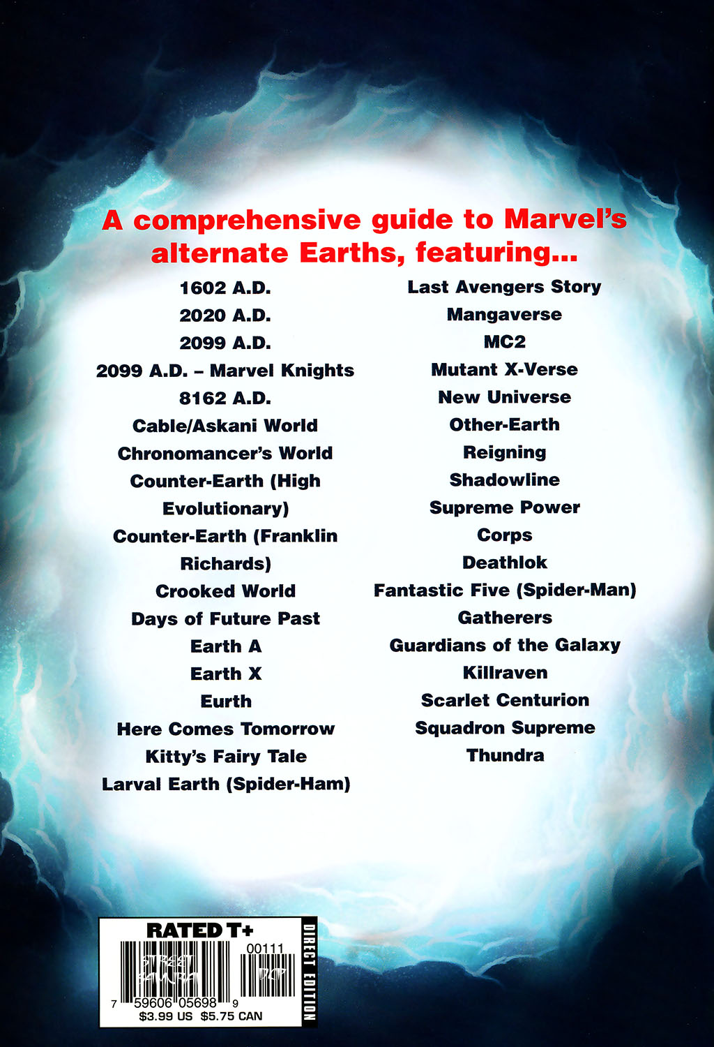 Read online Official Handbook of the Marvel Universe: Alternate Universes 2005 comic -  Issue # Full - 52