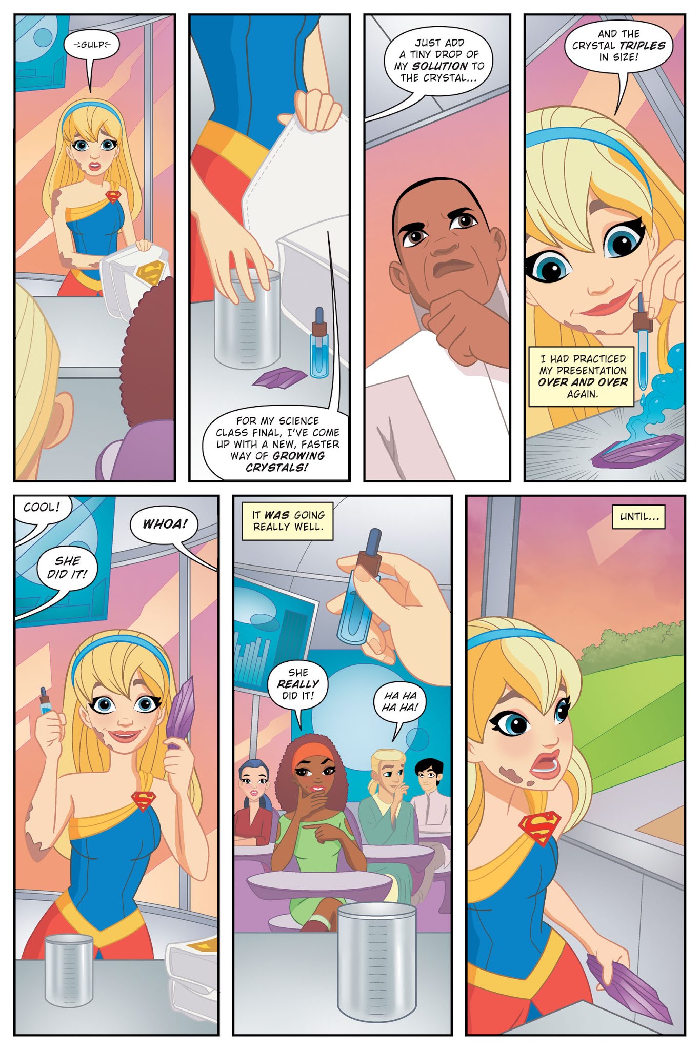 Read online DC Super Hero Girls: Finals Crisis comic -  Issue # TPB - 22