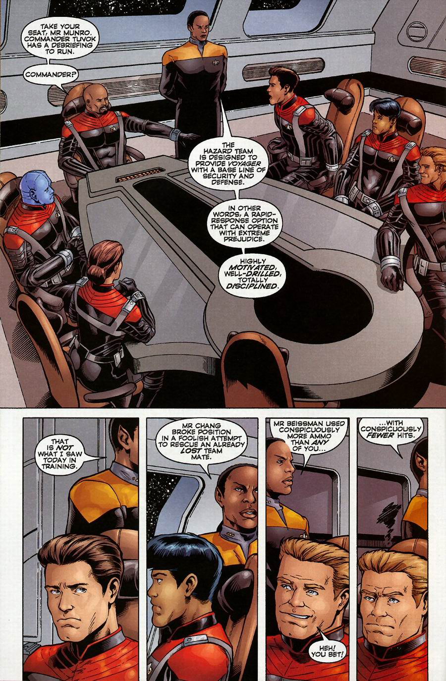 Read online Star Trek Voyager: Elite Force comic -  Issue # Full - 8