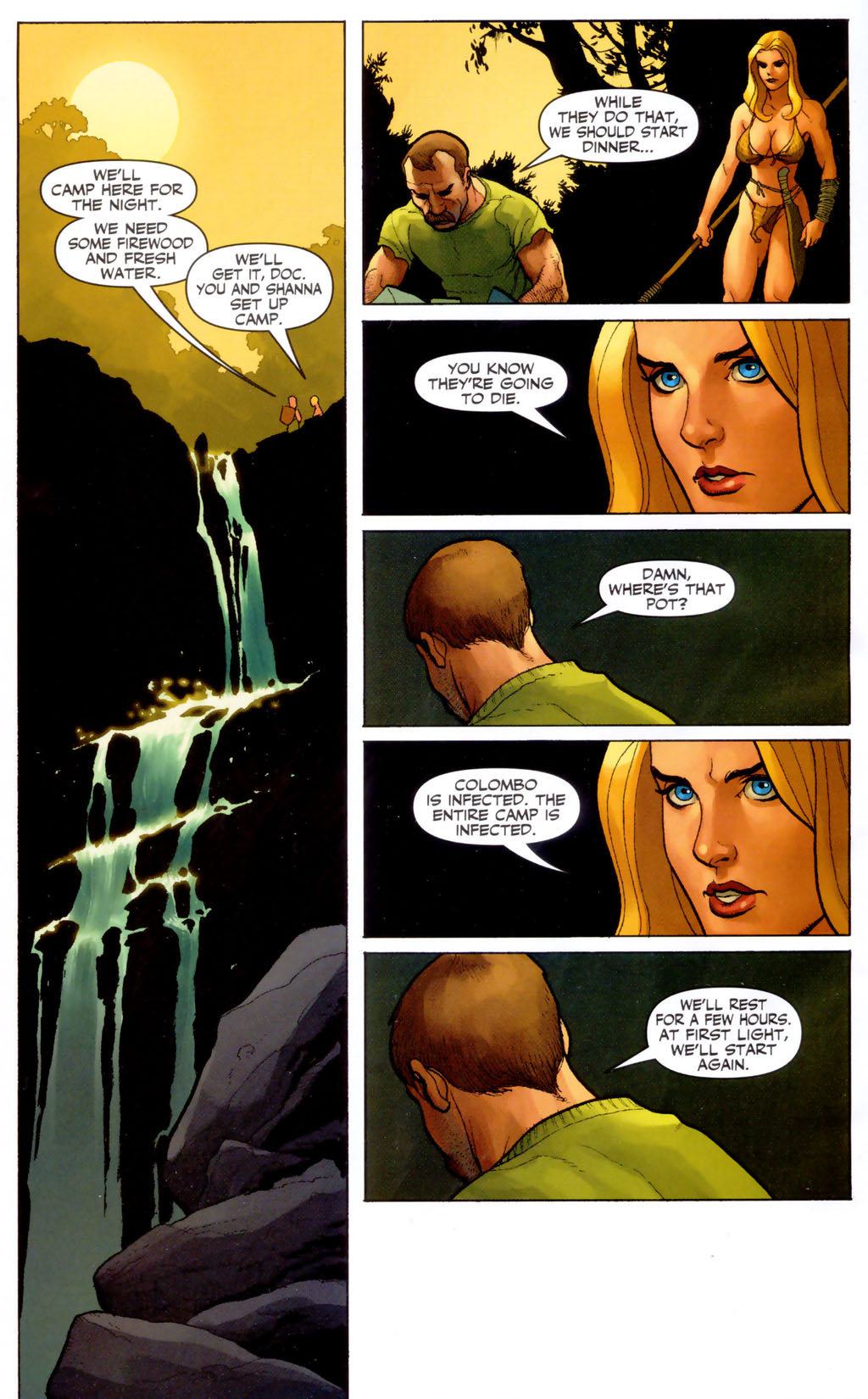 Read online Shanna, the She-Devil (2005) comic -  Issue #3 - 10