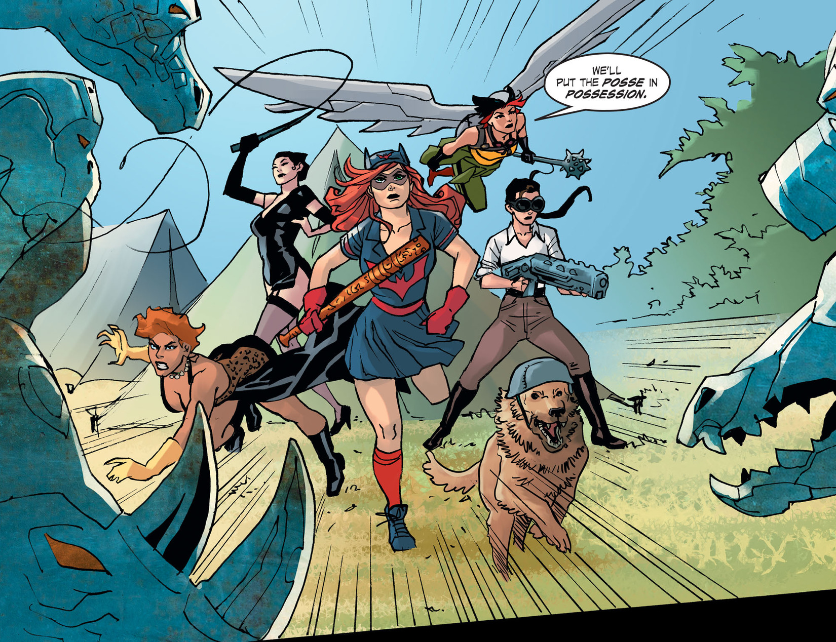 Read online DC Comics: Bombshells comic -  Issue #66 - 11