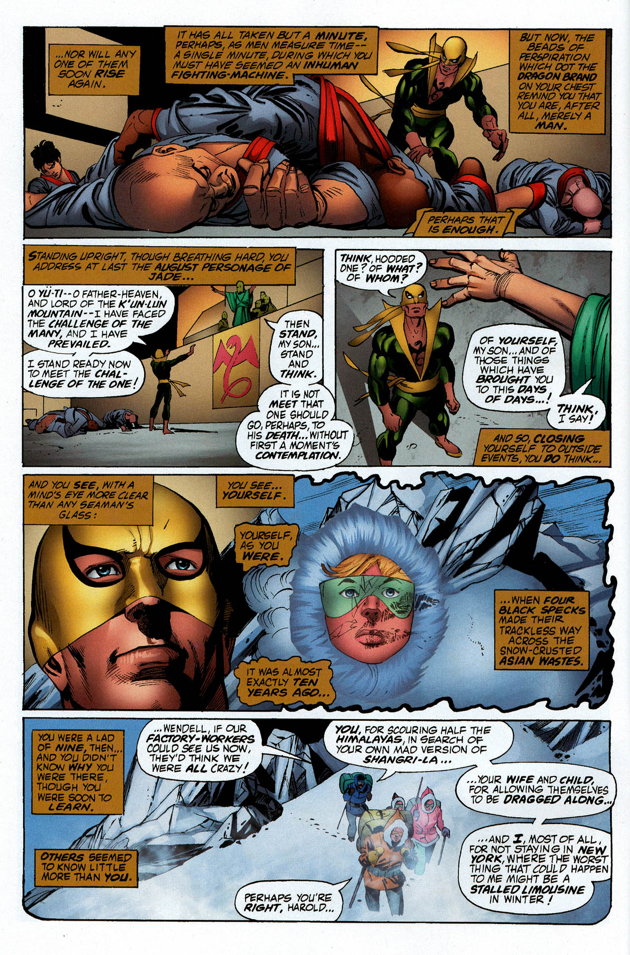 Read online The Immortal Iron Fist: The Origin of Danny Rand comic -  Issue # Full - 8