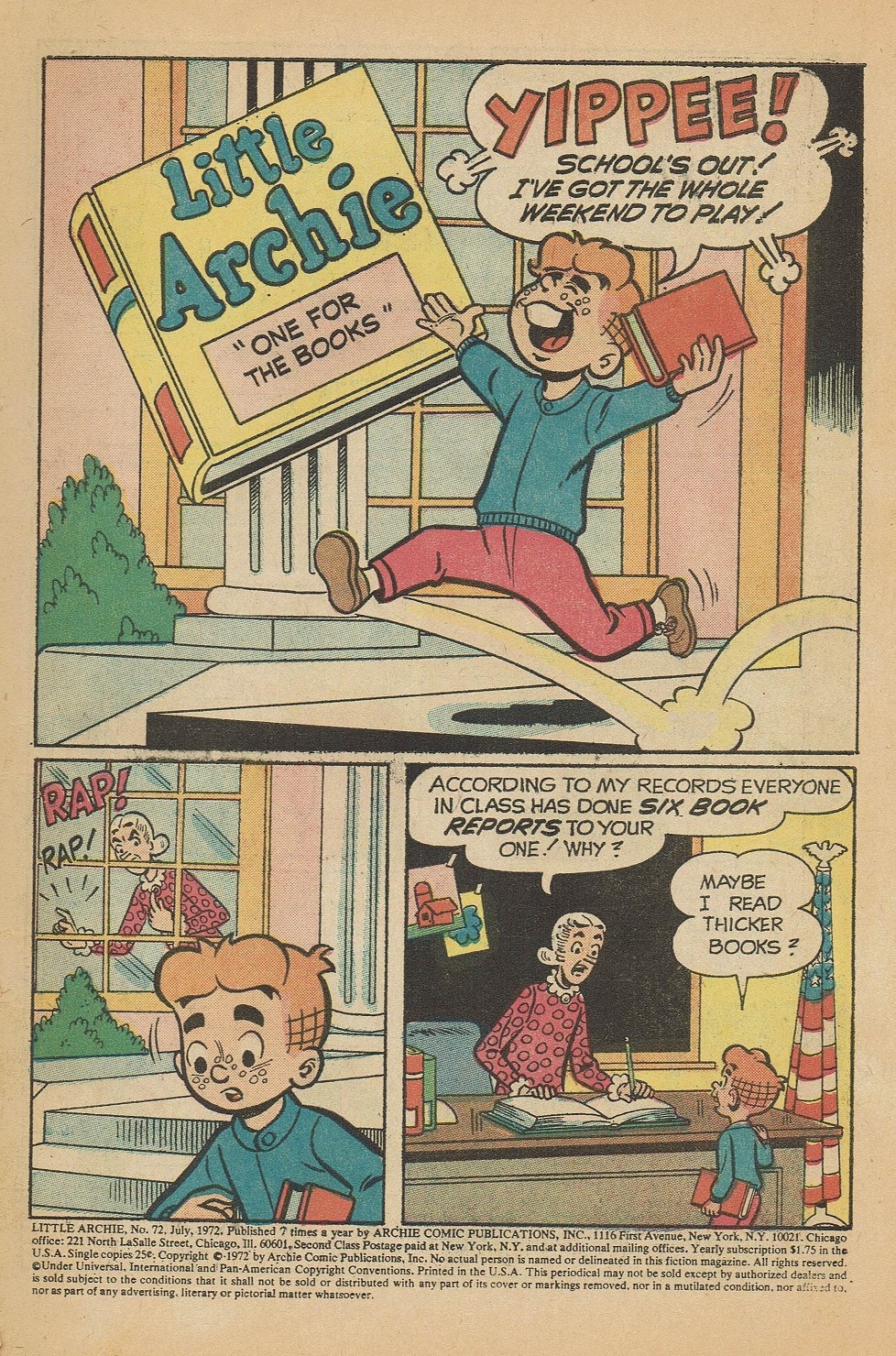 Read online The Adventures of Little Archie comic -  Issue #72 - 3