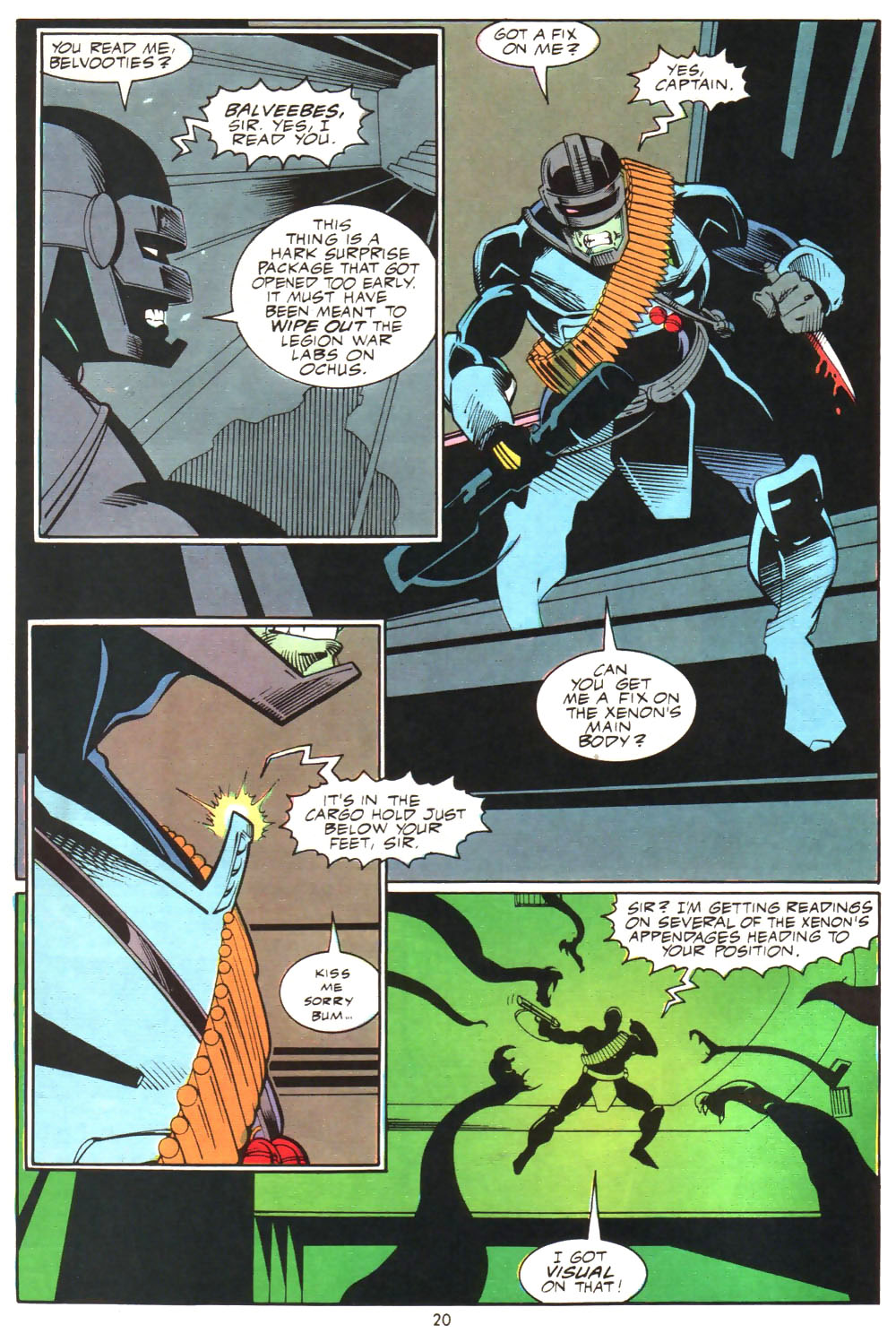 Read online Alien Legion (1987) comic -  Issue #6 - 23