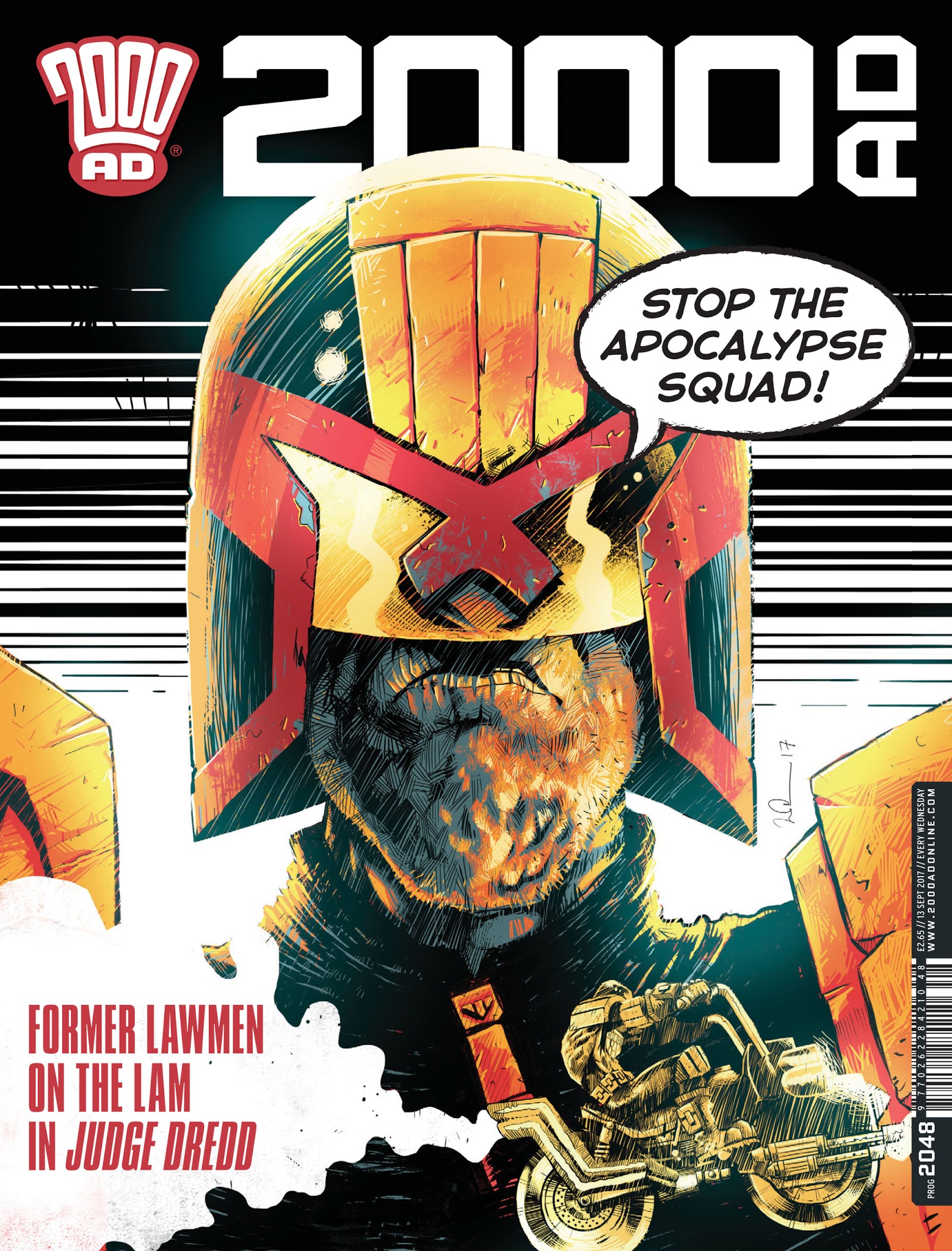 Read online 2000 AD comic -  Issue #2048 - 1