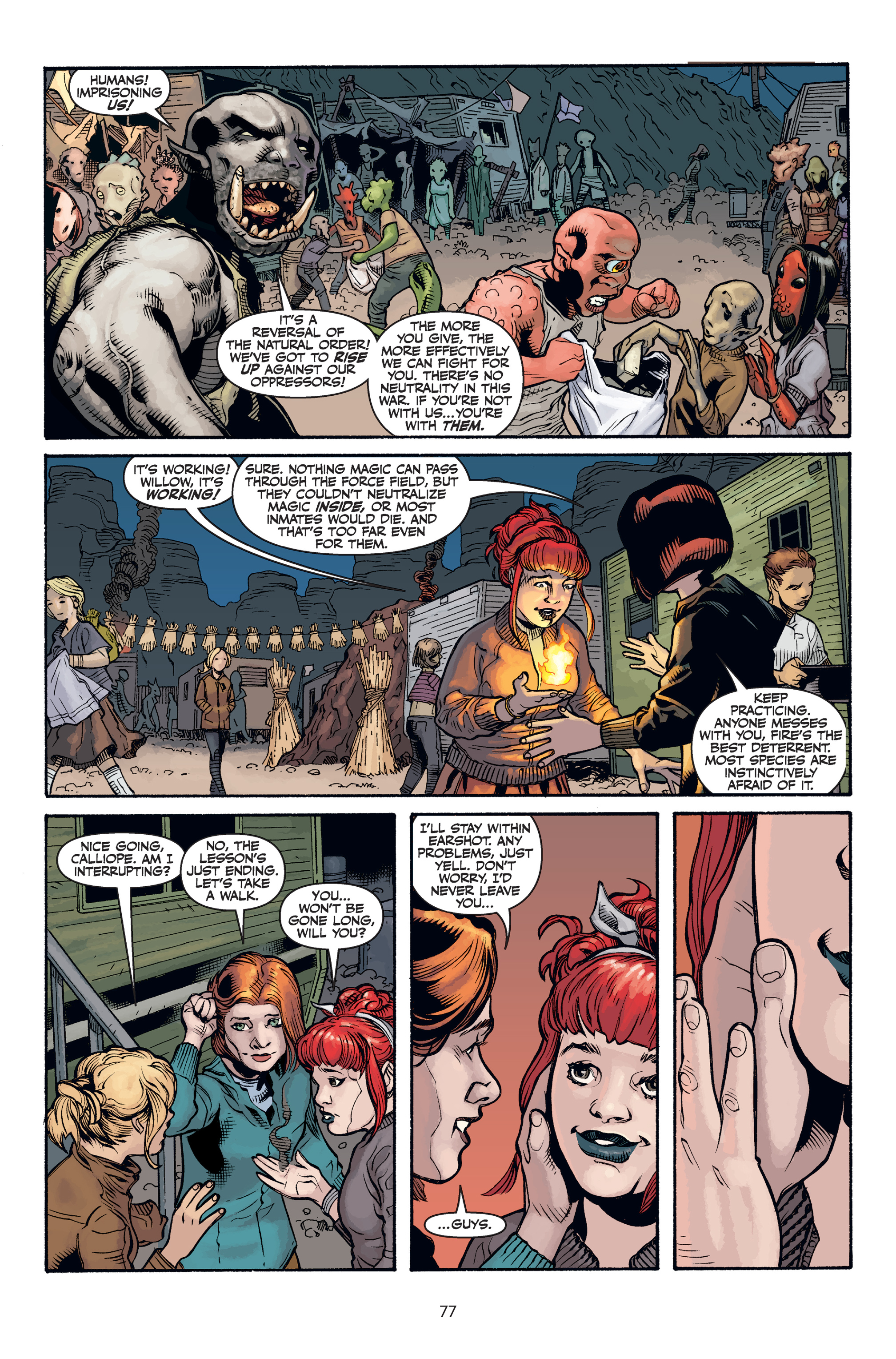 Read online Buffy the Vampire Slayer Season 11 comic -  Issue # _Library Edition (Part 1) - 78