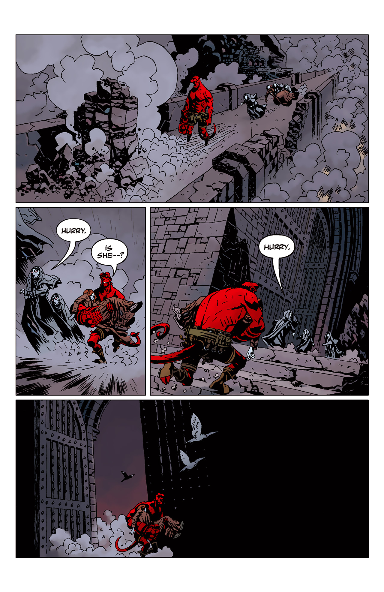 Read online Hellboy: The Wild Hunt comic -  Issue #5 - 15