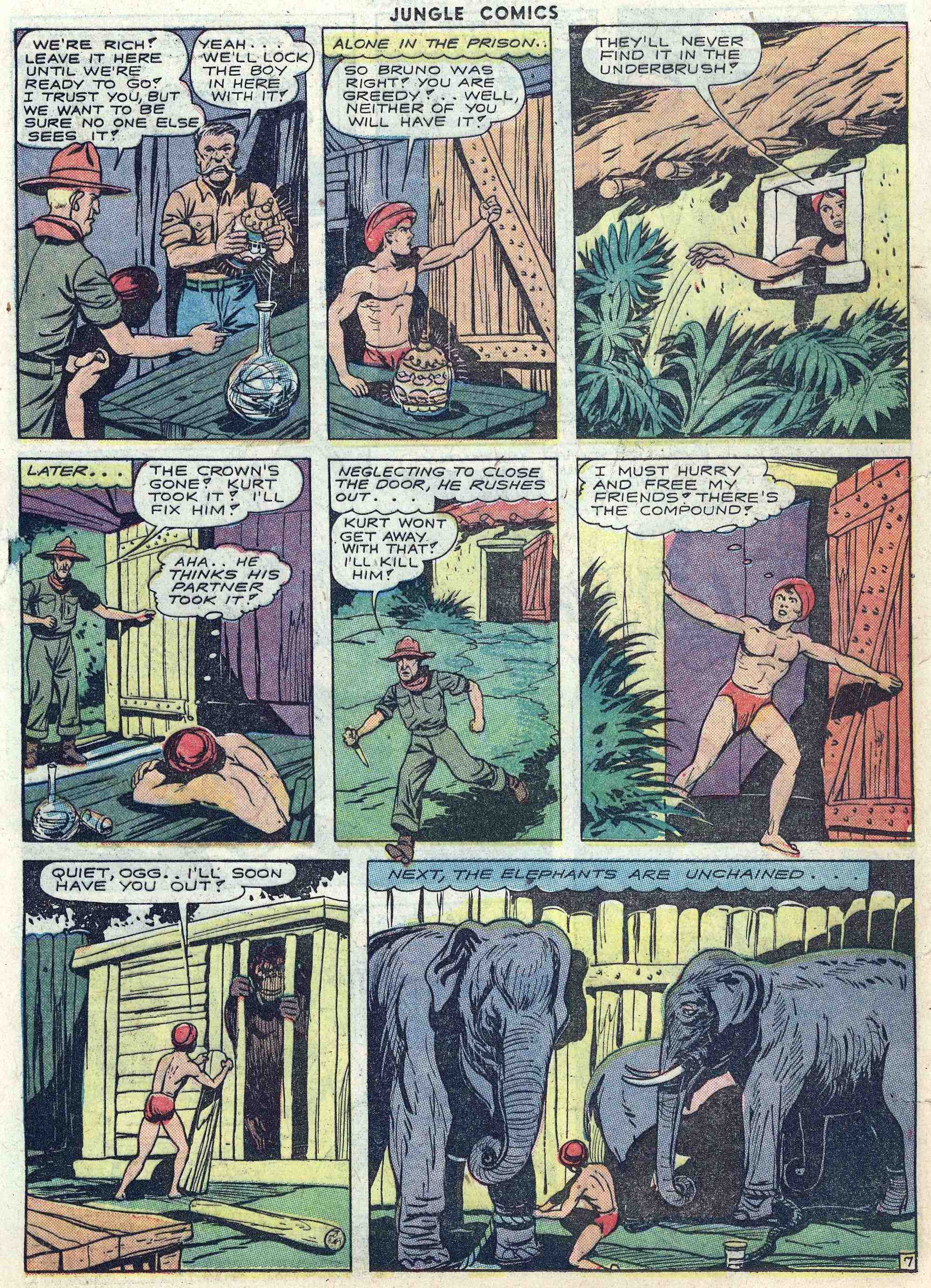 Read online Jungle Comics comic -  Issue #47 - 33