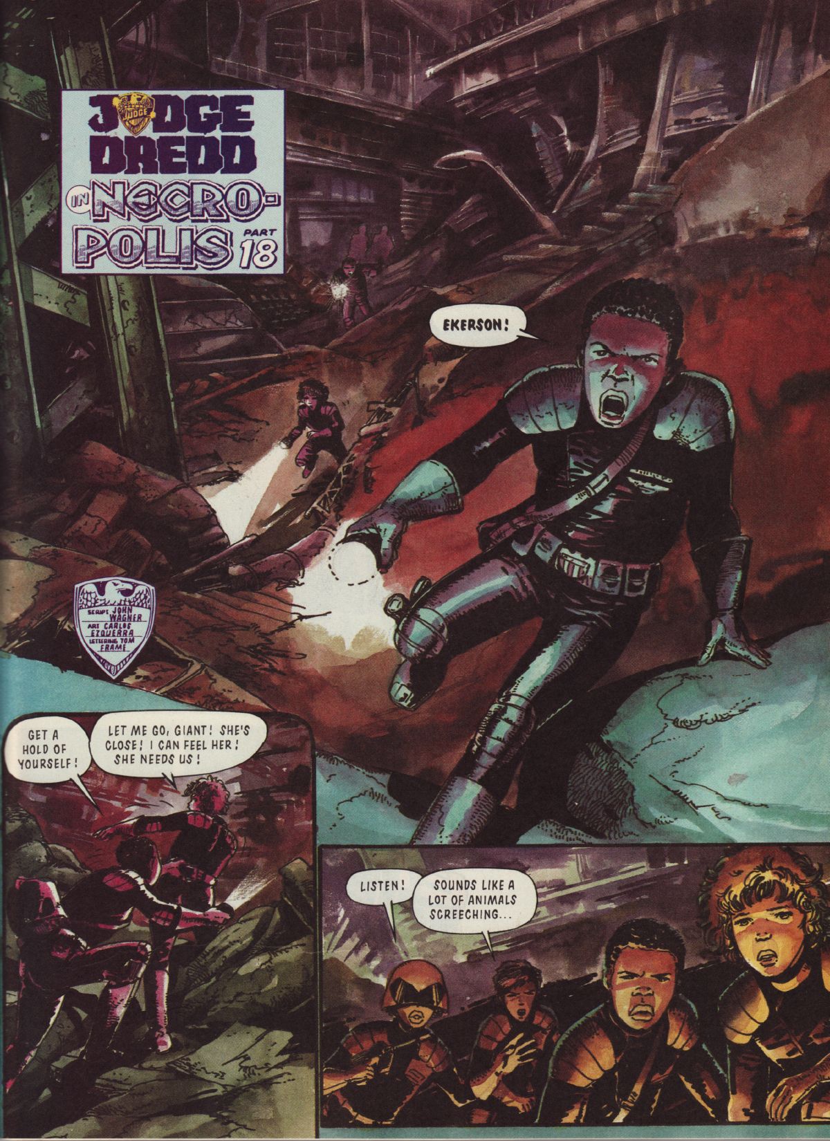 Read online Judge Dredd Megazine (vol. 3) comic -  Issue #28 - 33
