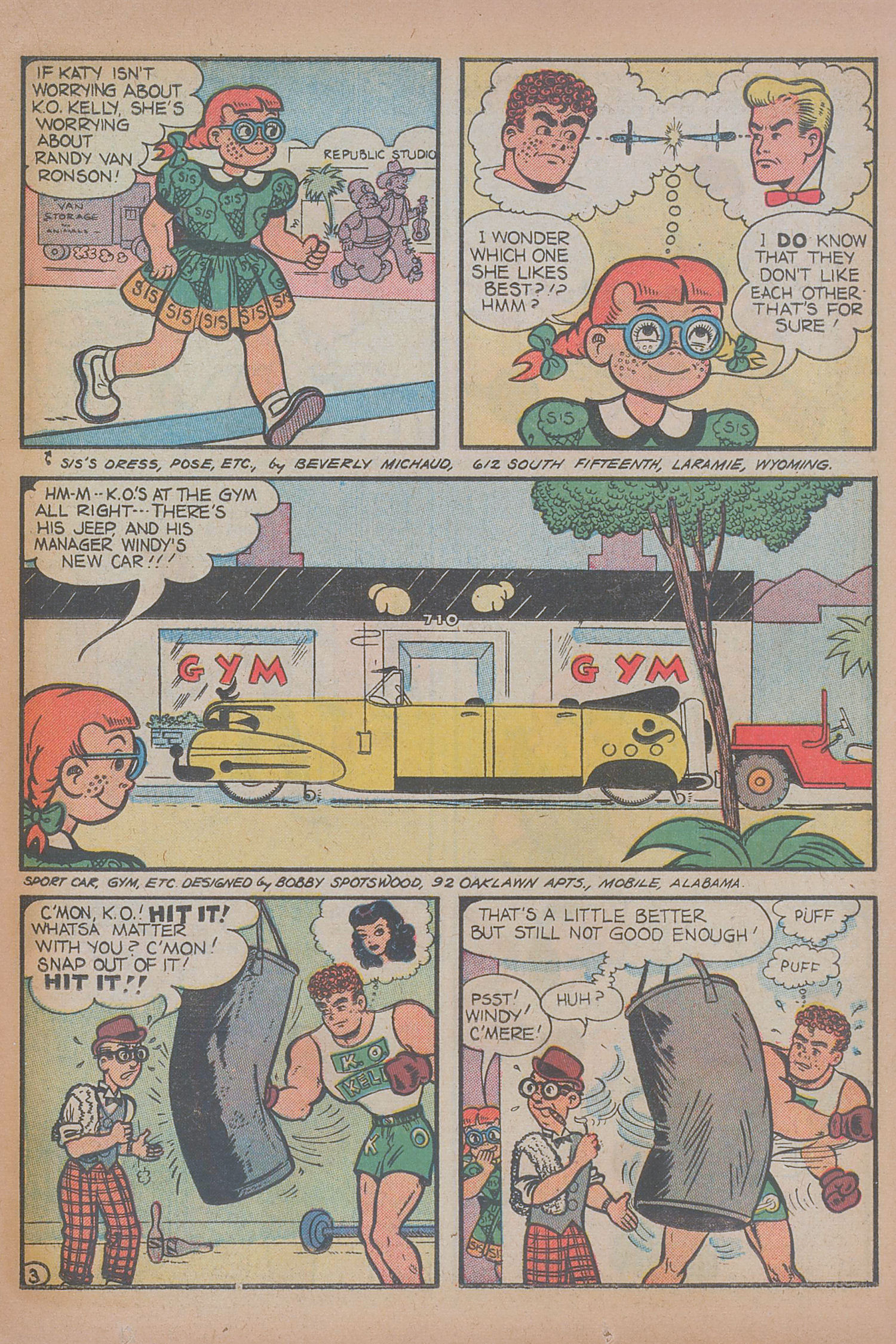Read online Katy Keene (1949) comic -  Issue #6 - 19