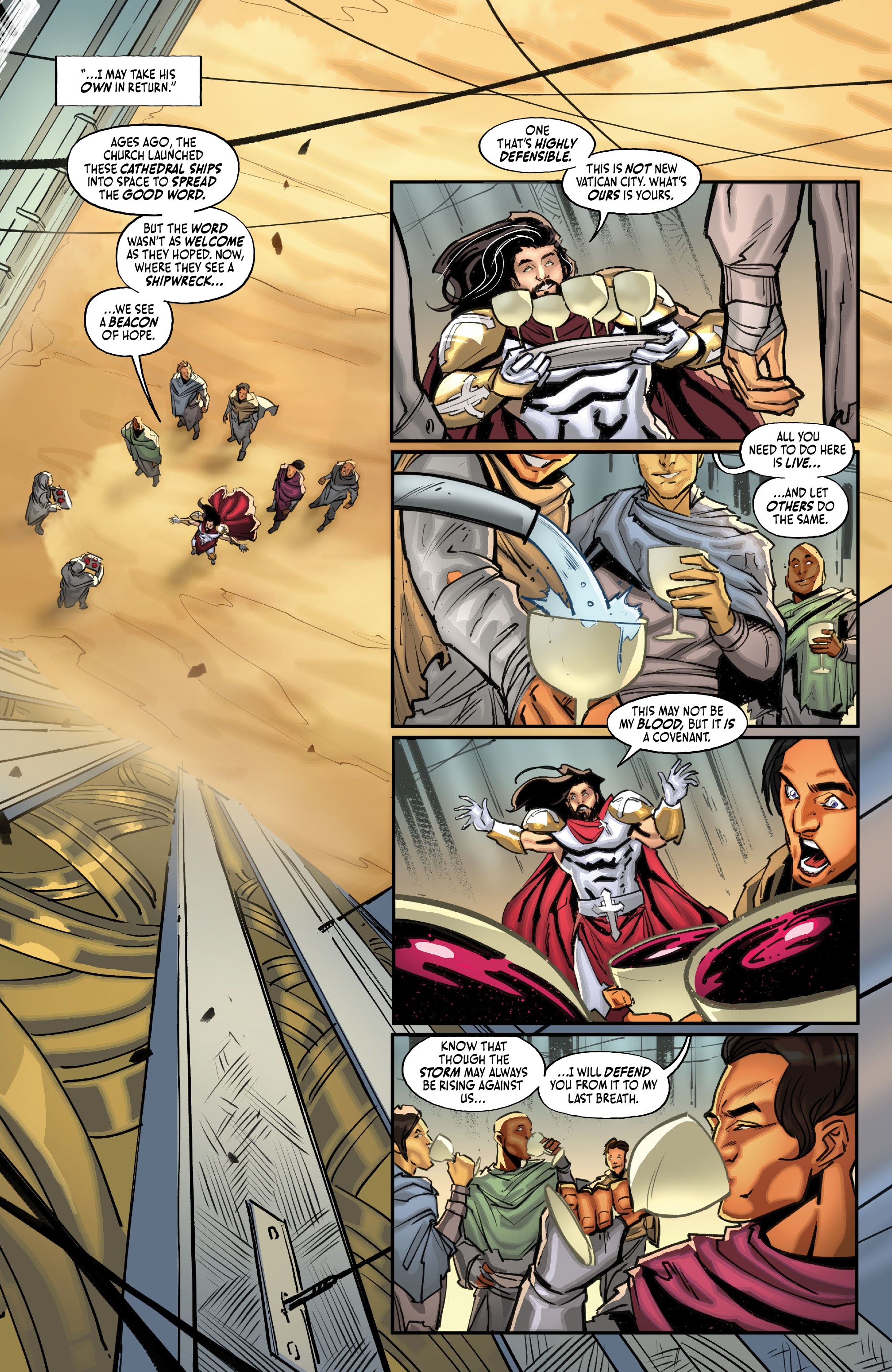 Read online Loaded Bible: Blood Of My Blood comic -  Issue #1 - 20