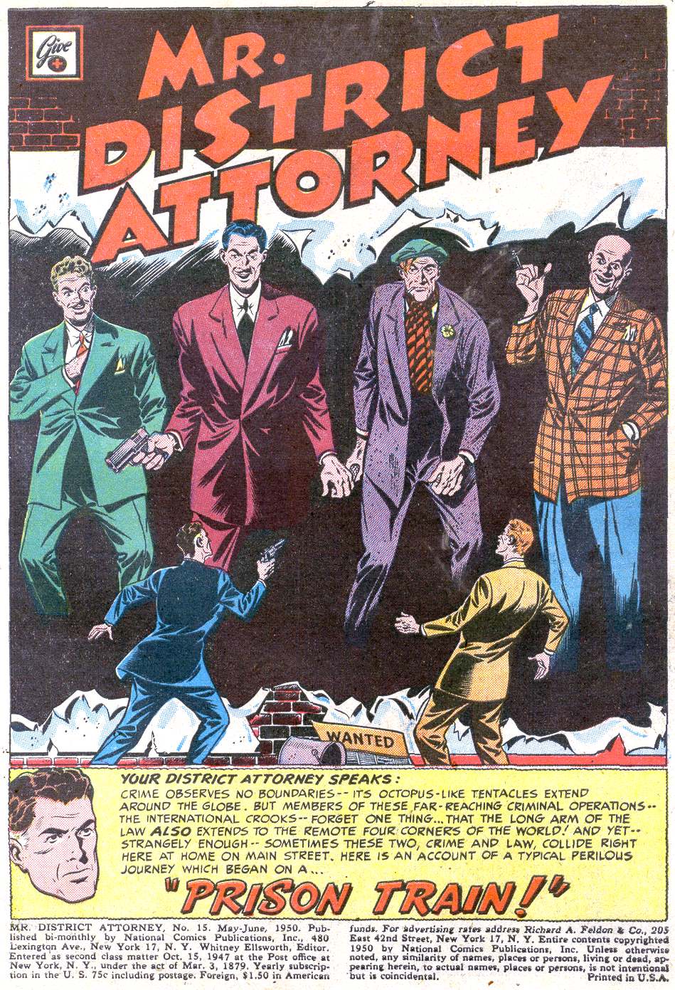 Read online Mr. District Attorney comic -  Issue #15 - 3