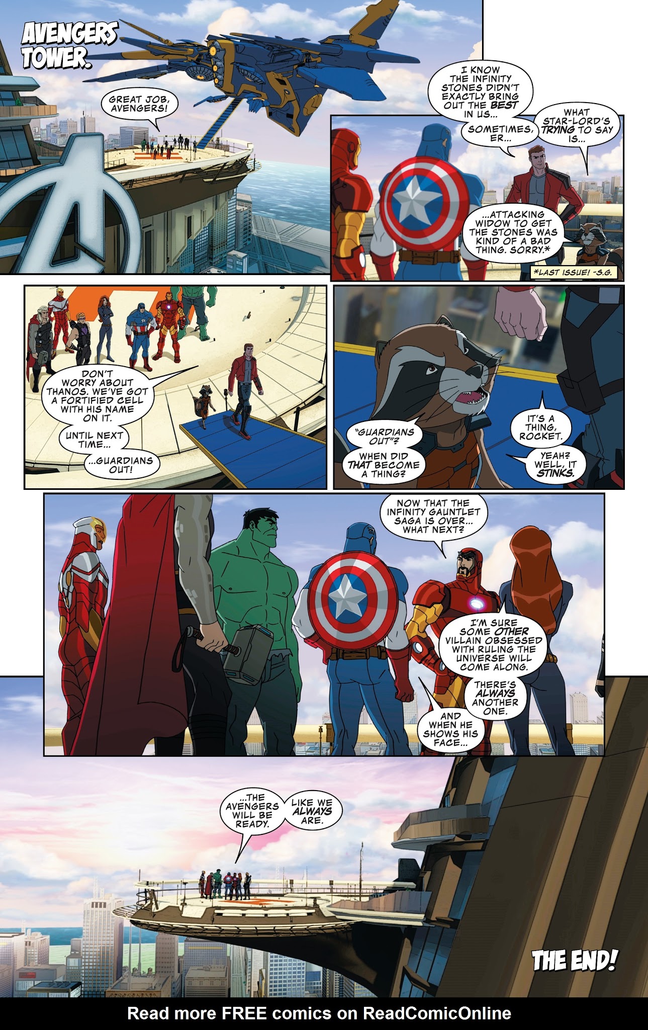 Read online Avengers vs. Thanos (2018) comic -  Issue # TPB - 87