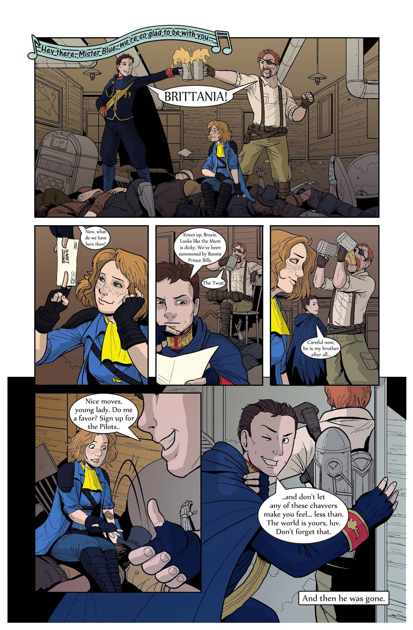 Read online SteamPunk Originals comic -  Issue # TPB - 14
