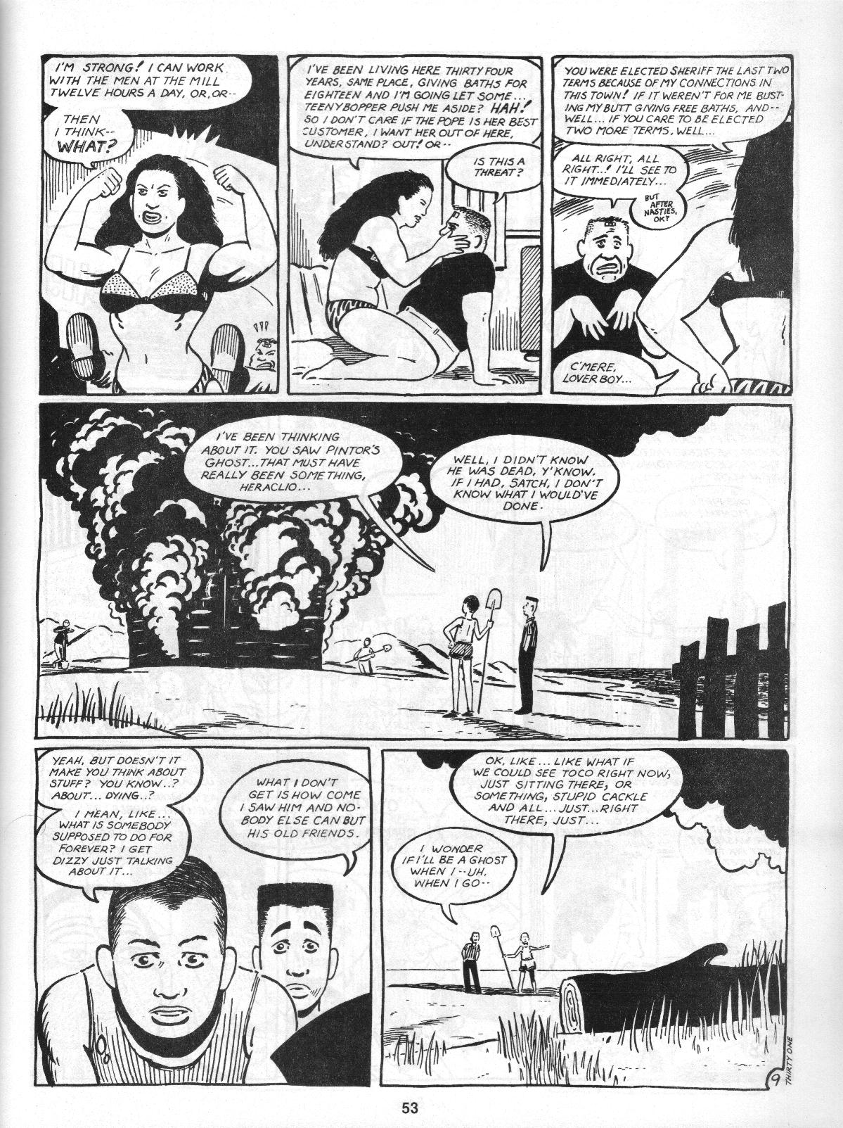 Read online Love and Rockets (1982) comic -  Issue #4 - 55