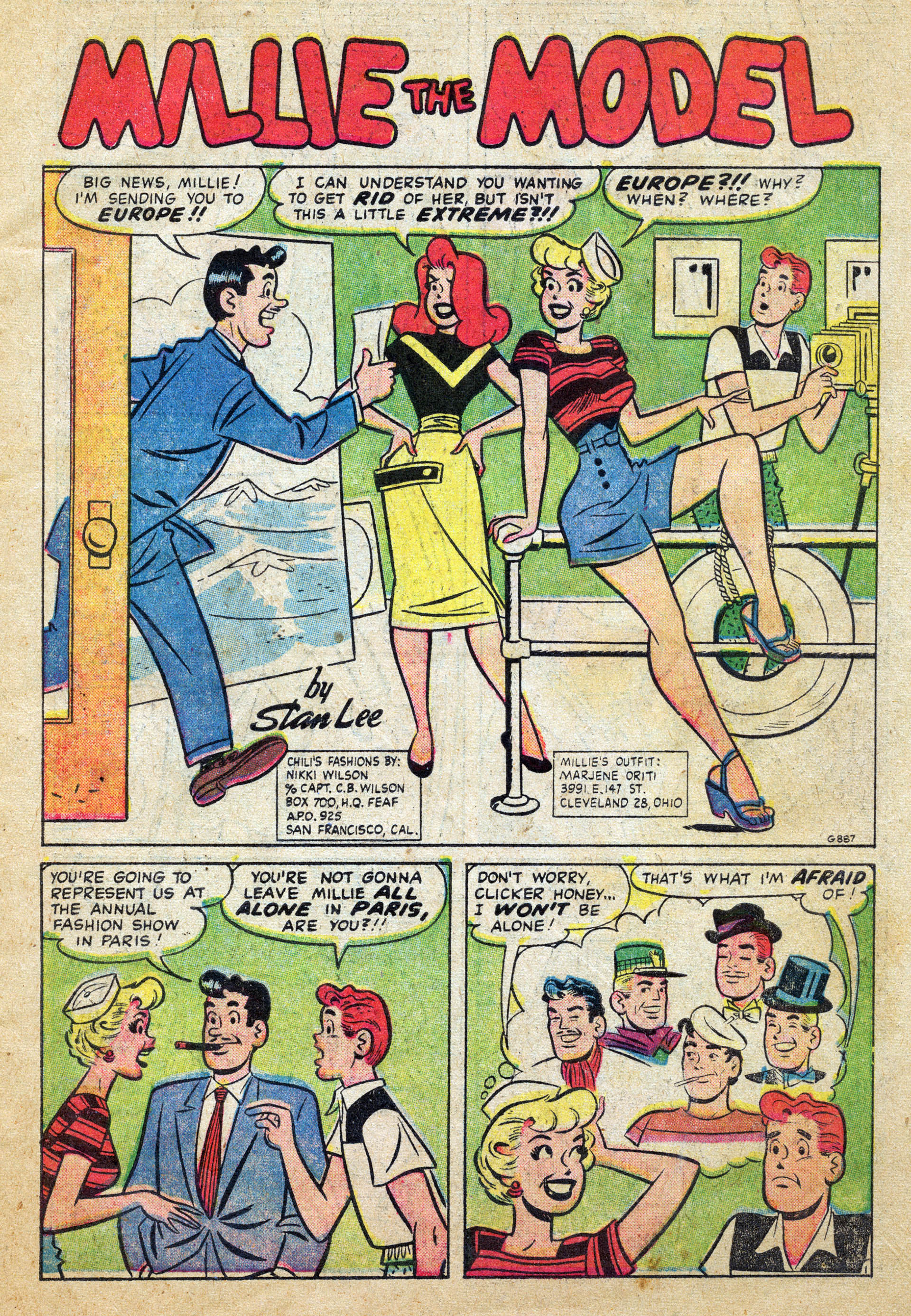 Read online Millie the Model comic -  Issue #64 - 3