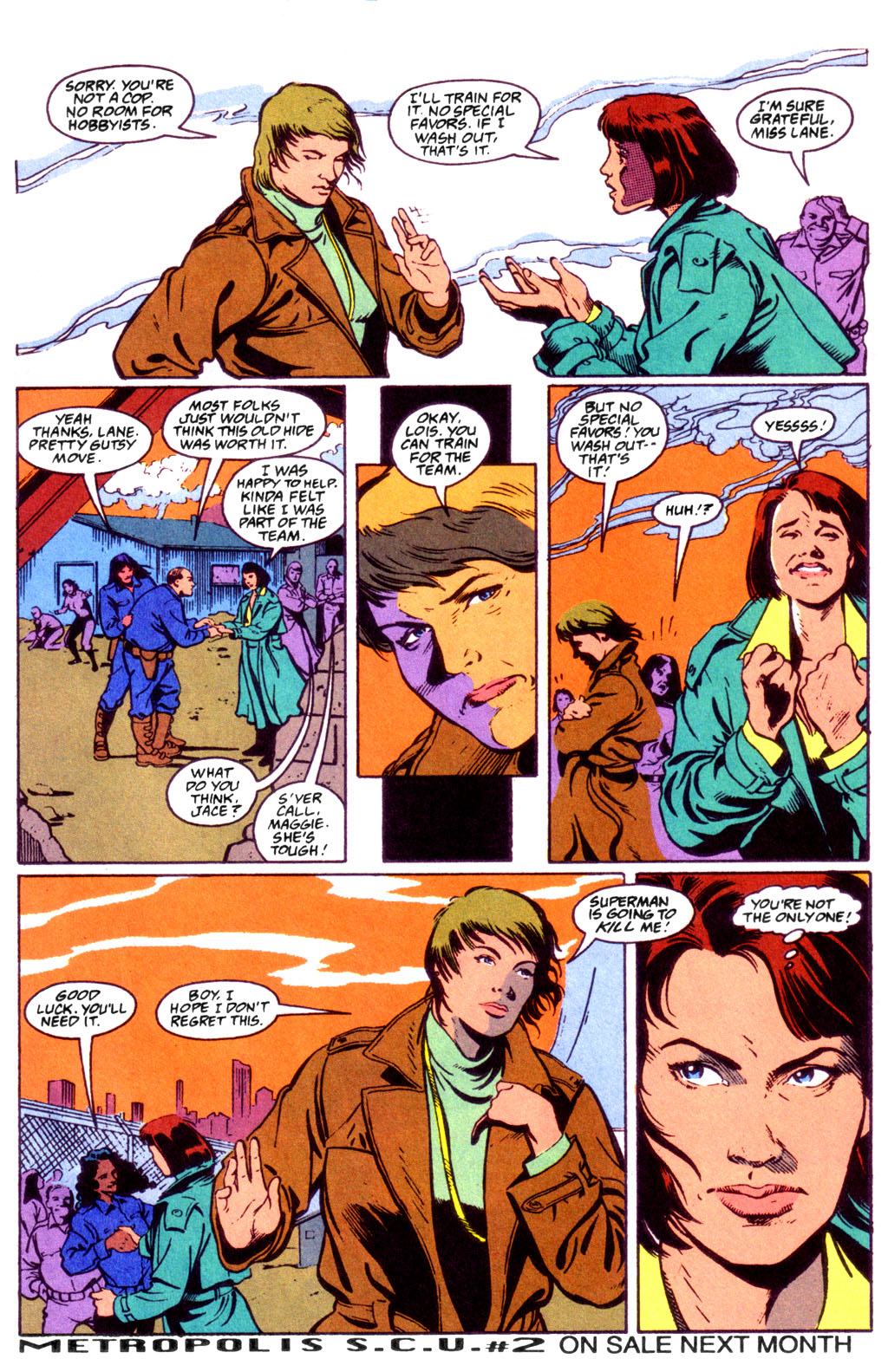 Read online Metropolis S.C.U. comic -  Issue #1 - 23