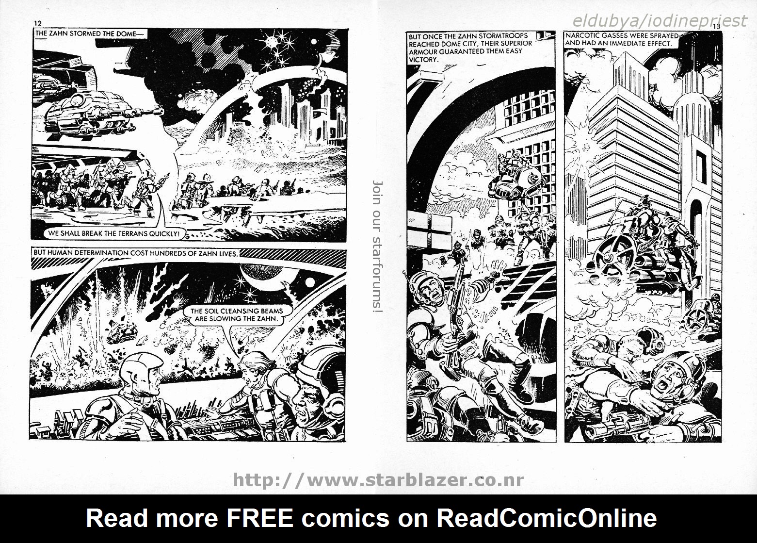 Read online Starblazer comic -  Issue #164 - 8