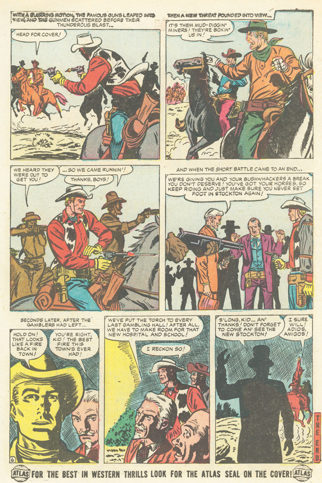 Read online Kid Colt Outlaw comic -  Issue #52 - 8