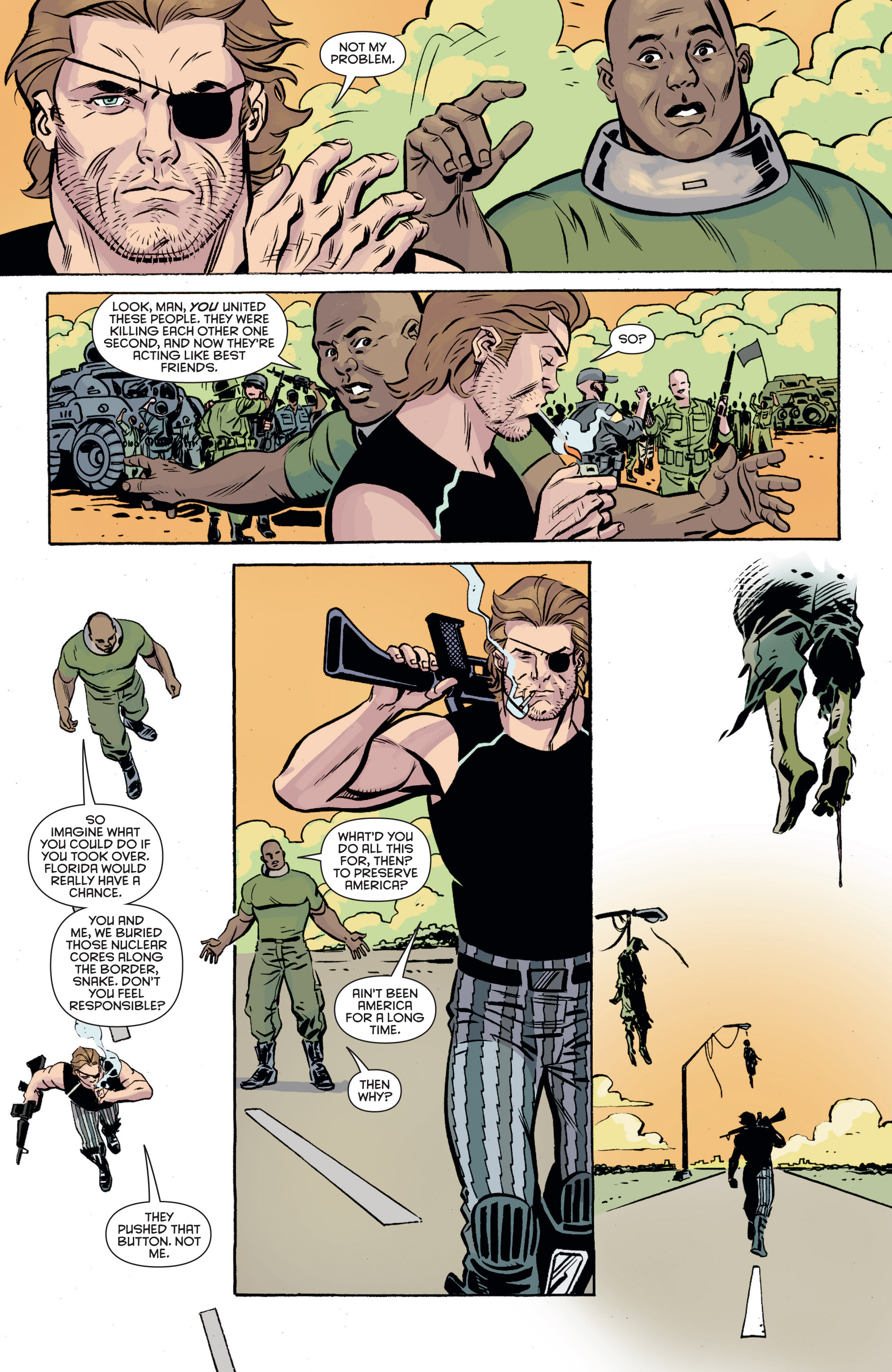 Read online Escape from New York comic -  Issue #4 - 18