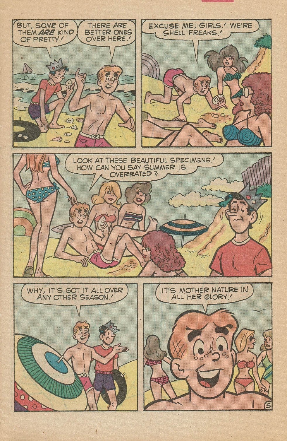 Read online Archie's TV Laugh-Out comic -  Issue #71 - 7