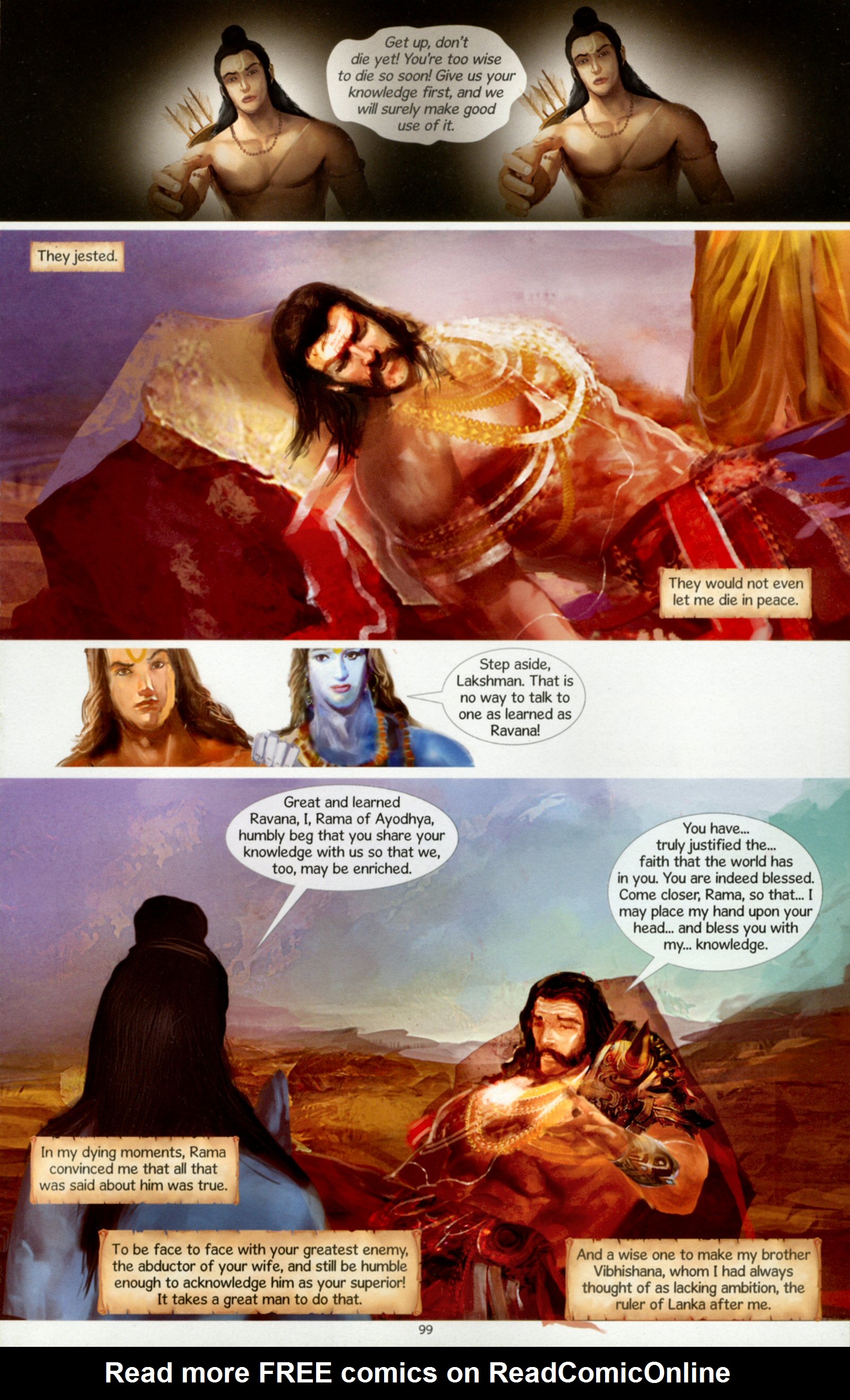 Read online Ravana: Roar of the Demon King comic -  Issue # Full - 101