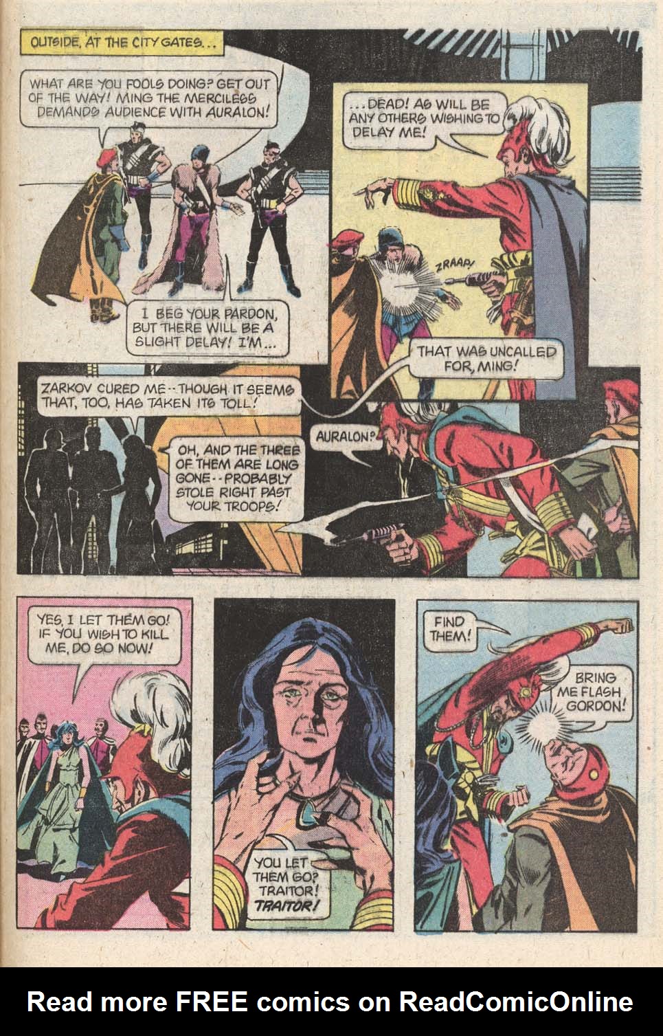 Read online Flash Gordon (1978) comic -  Issue #20 - 21