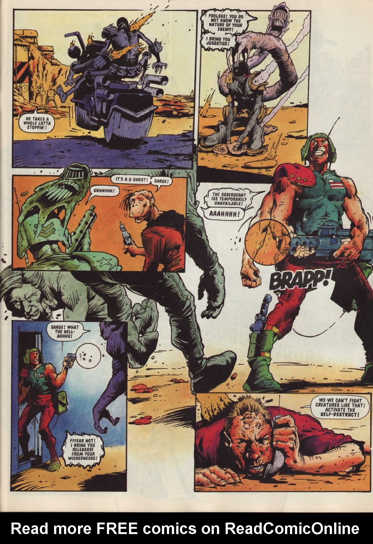 Read online Judge Dredd Megazine (vol. 3) comic -  Issue #6 - 10