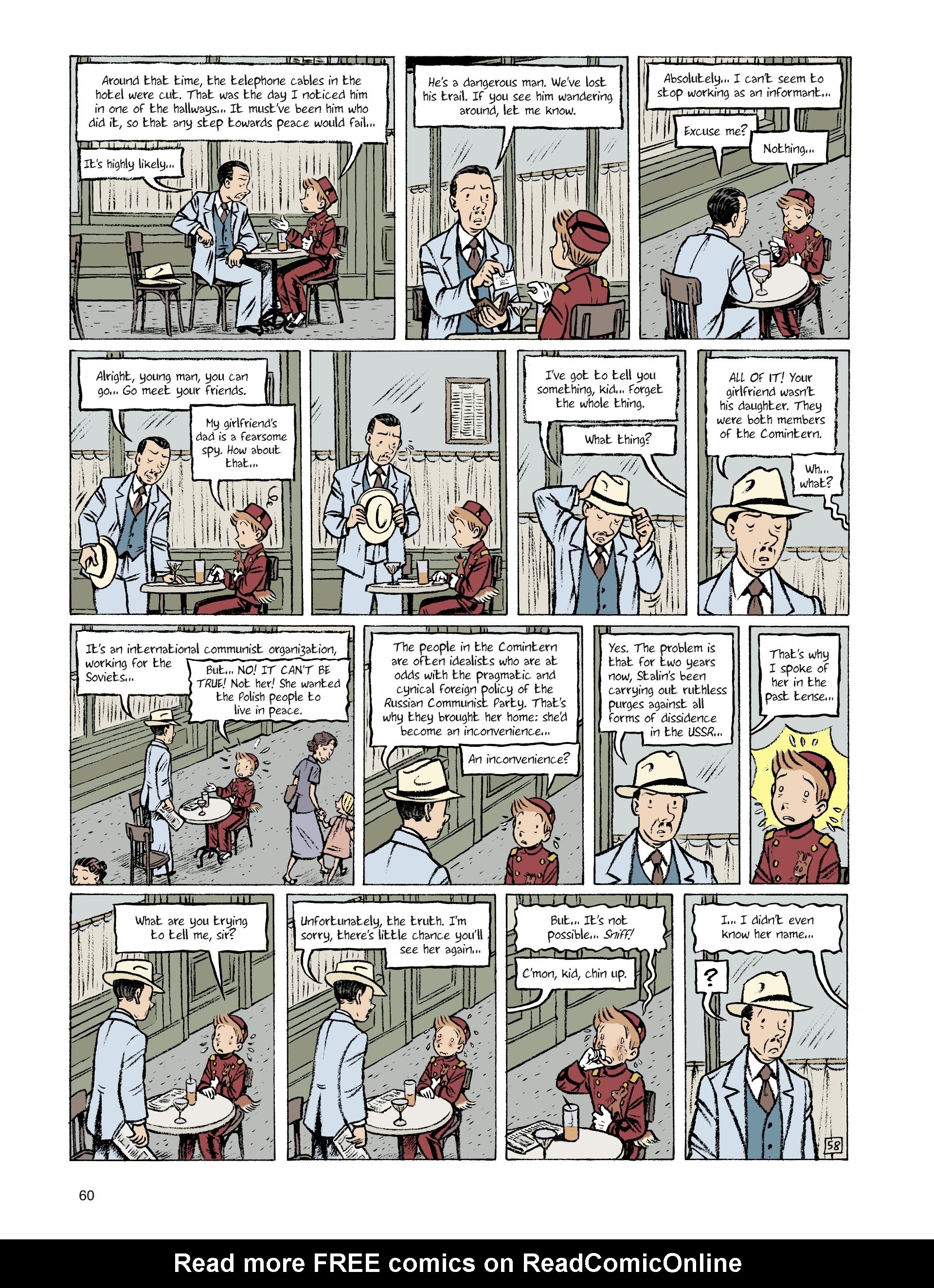Read online Spirou: The Diary of a Naive Young Man comic -  Issue # TPB - 60