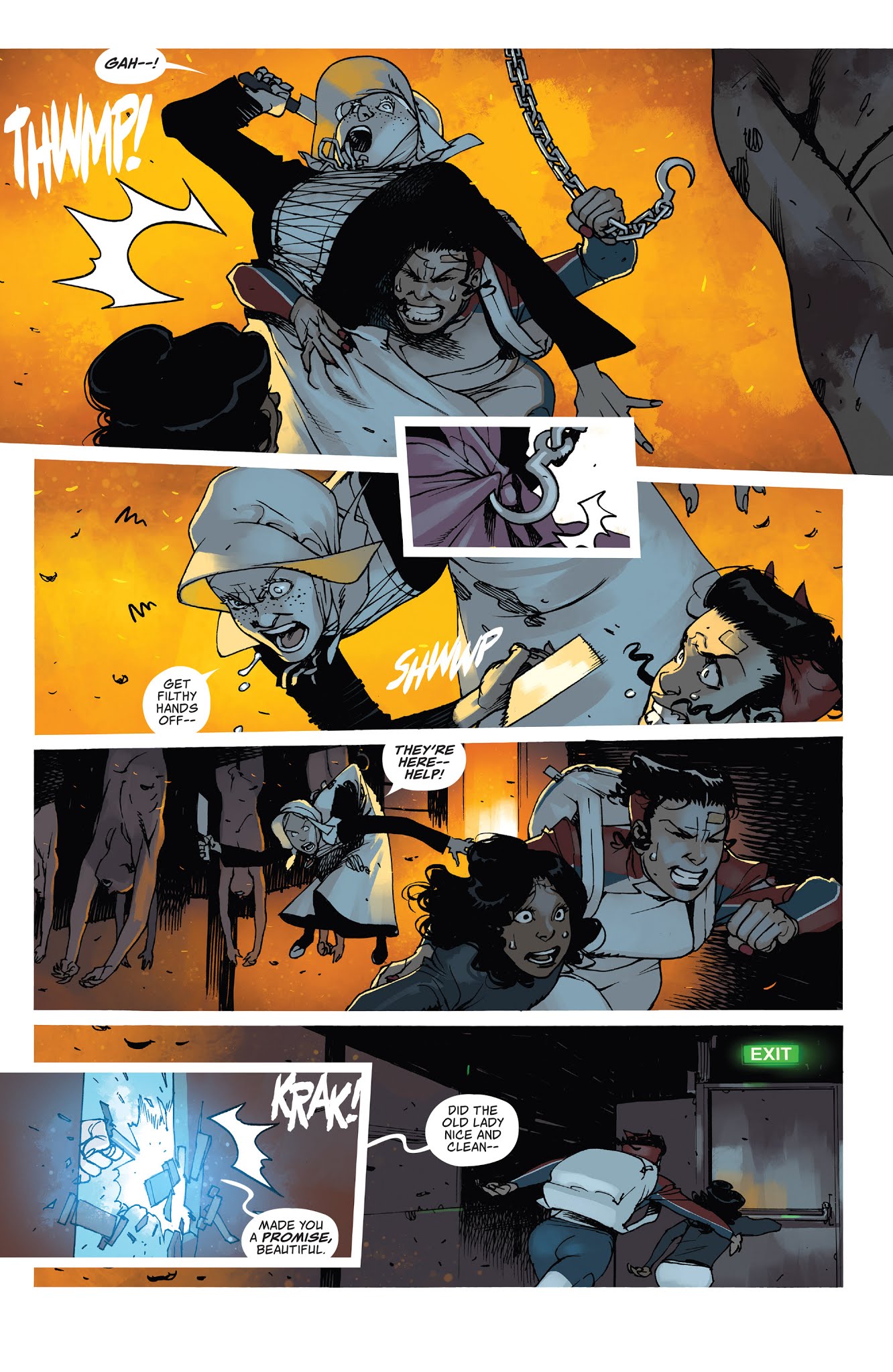 Read online Death Or Glory comic -  Issue #4 - 6