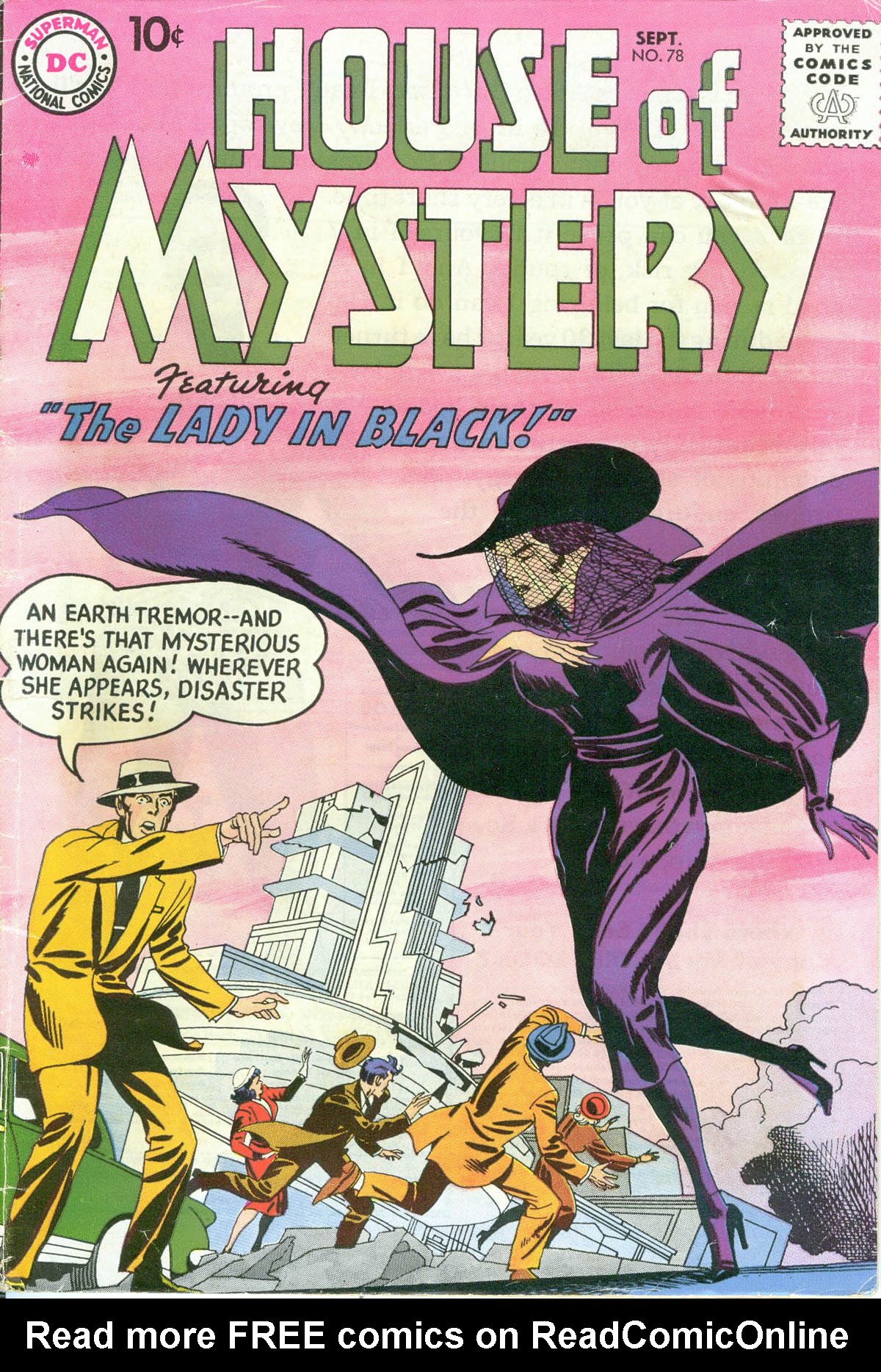 Read online House of Mystery (1951) comic -  Issue #78 - 1