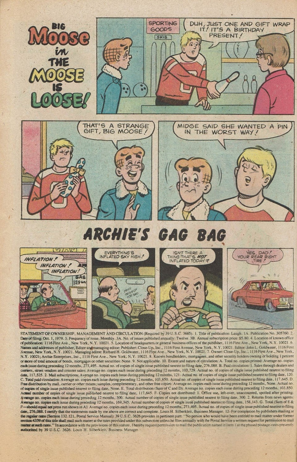 Read online Laugh (Comics) comic -  Issue #349 - 10