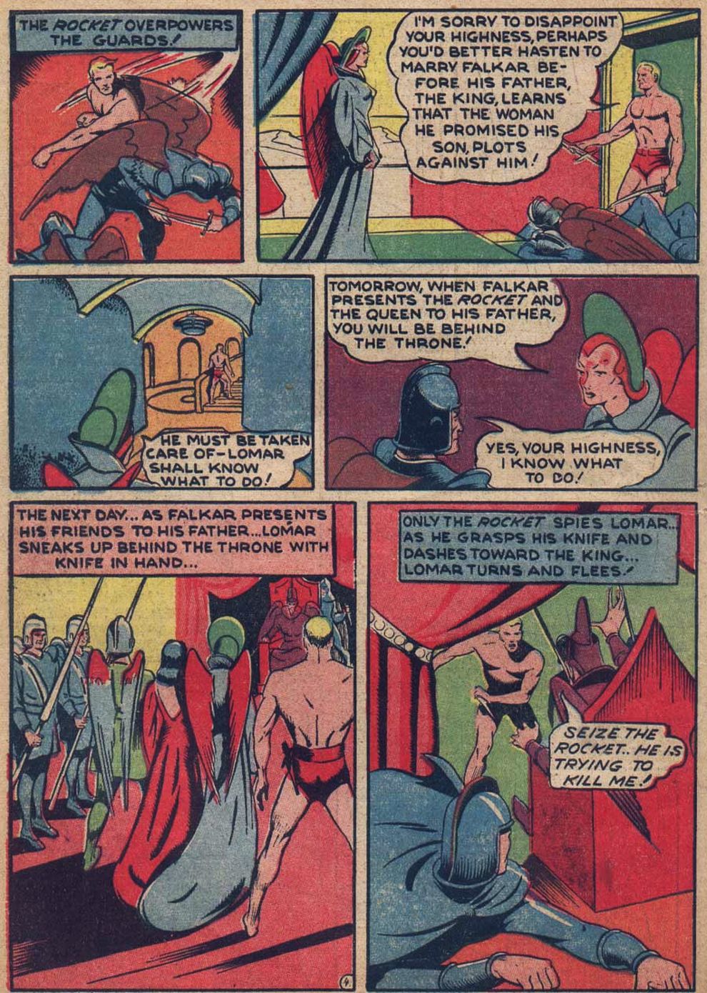 Read online Pep Comics comic -  Issue #6 - 52