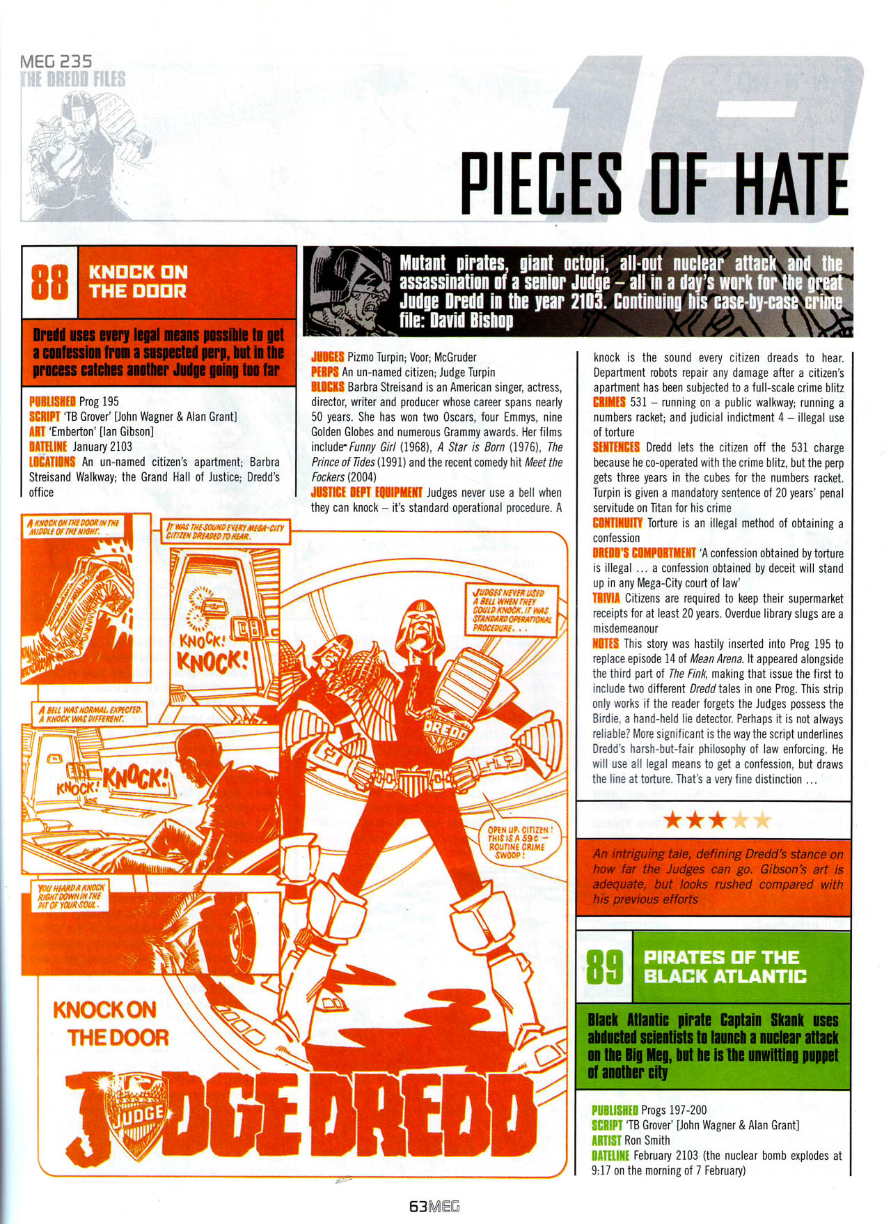 Read online Judge Dredd Megazine (Vol. 5) comic -  Issue #235 - 62