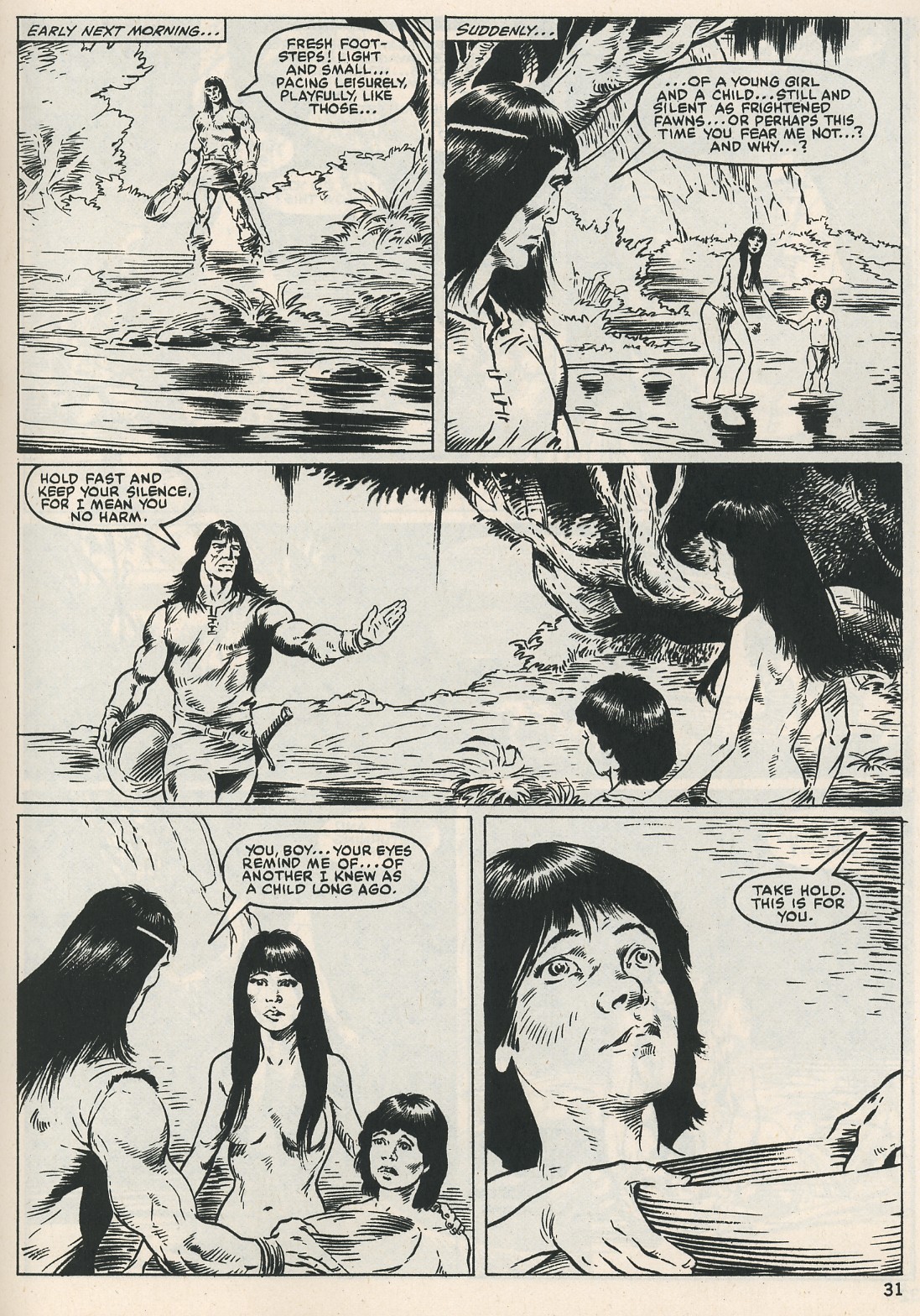 Read online The Savage Sword Of Conan comic -  Issue #115 - 31