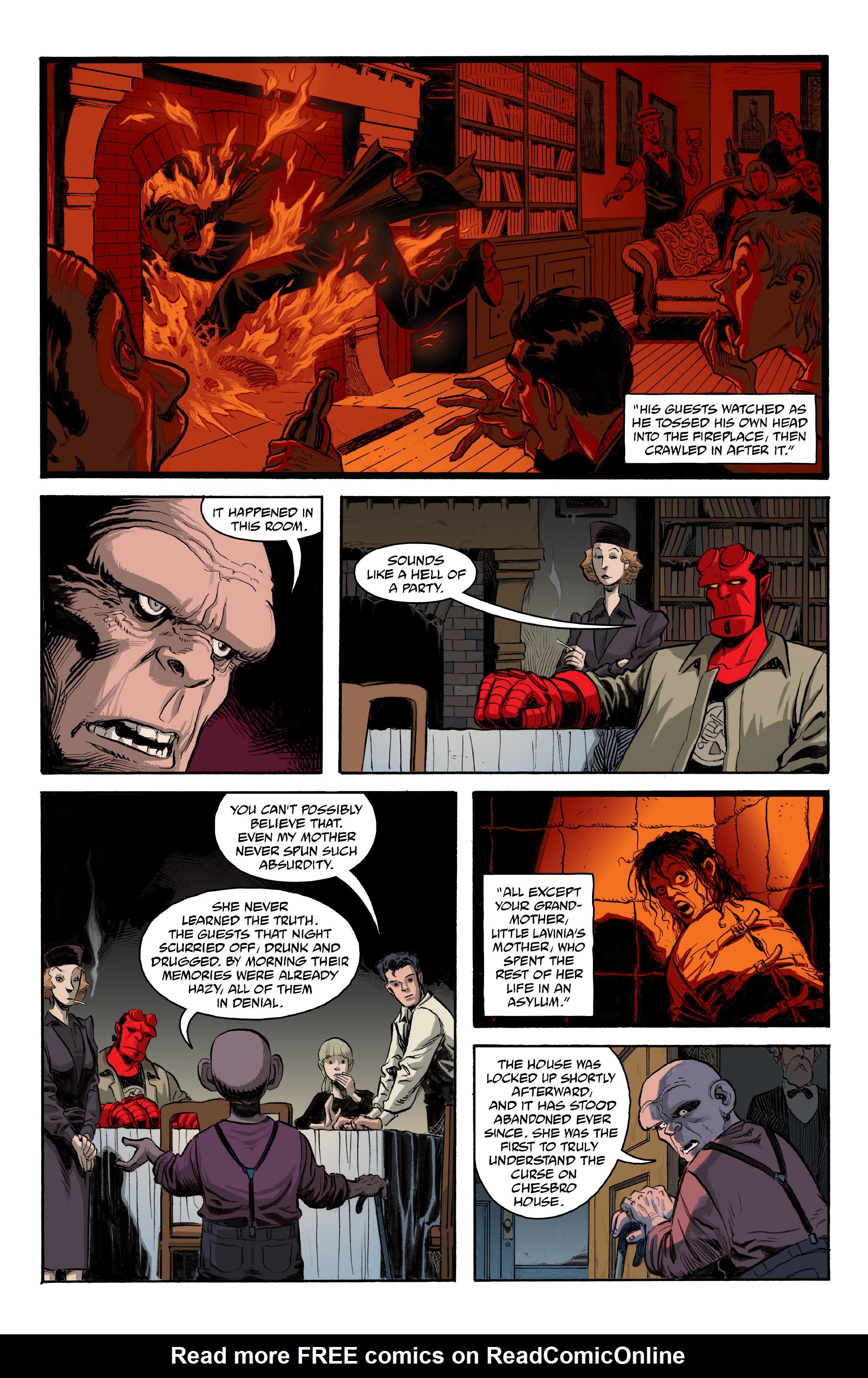 Read online Hellboy and the B.P.R.D.: The Secret of Chesbro House comic -  Issue #1 - 12