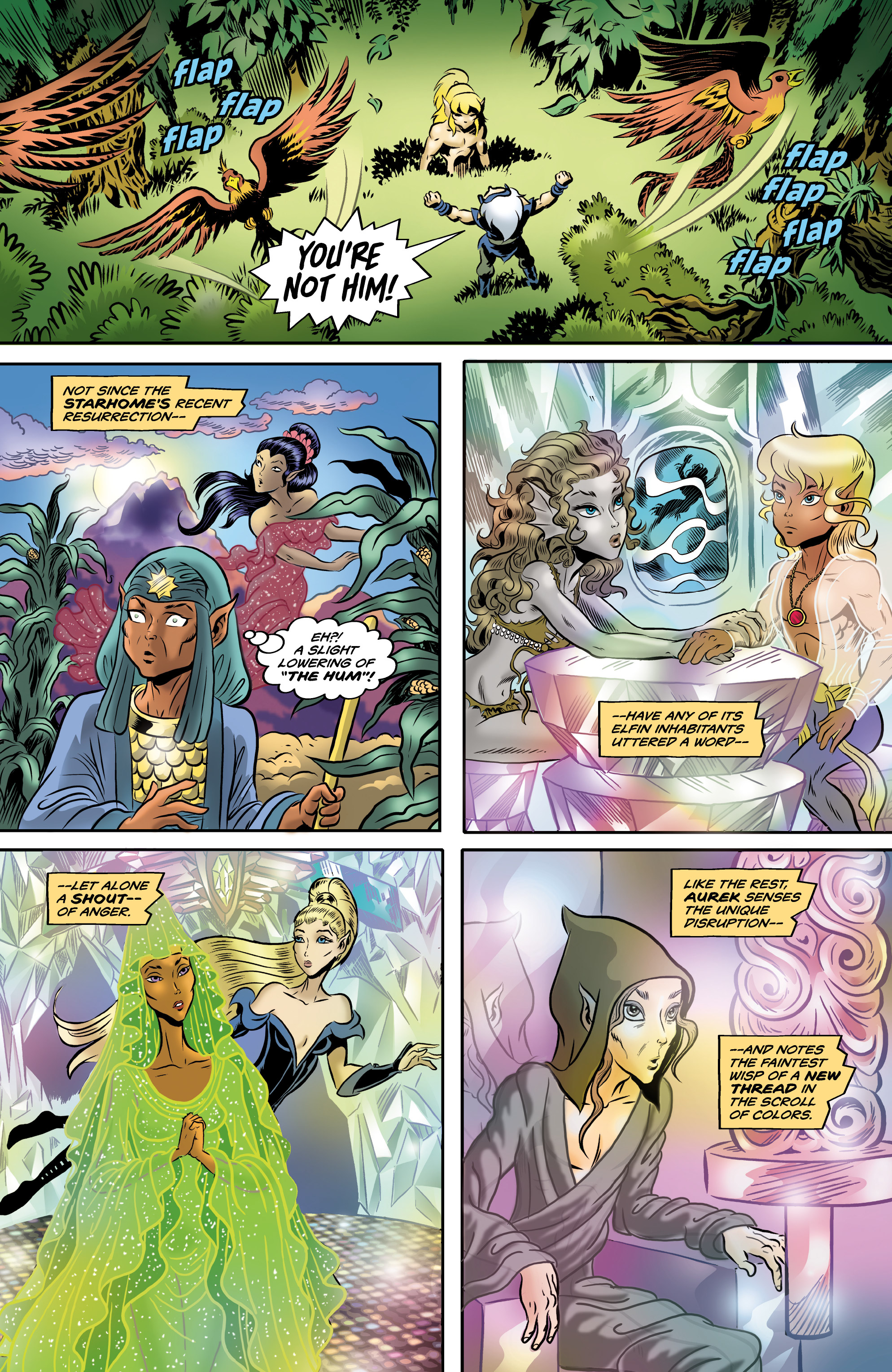 Read online Elfquest: Stargazer's Hunt comic -  Issue #2 - 7