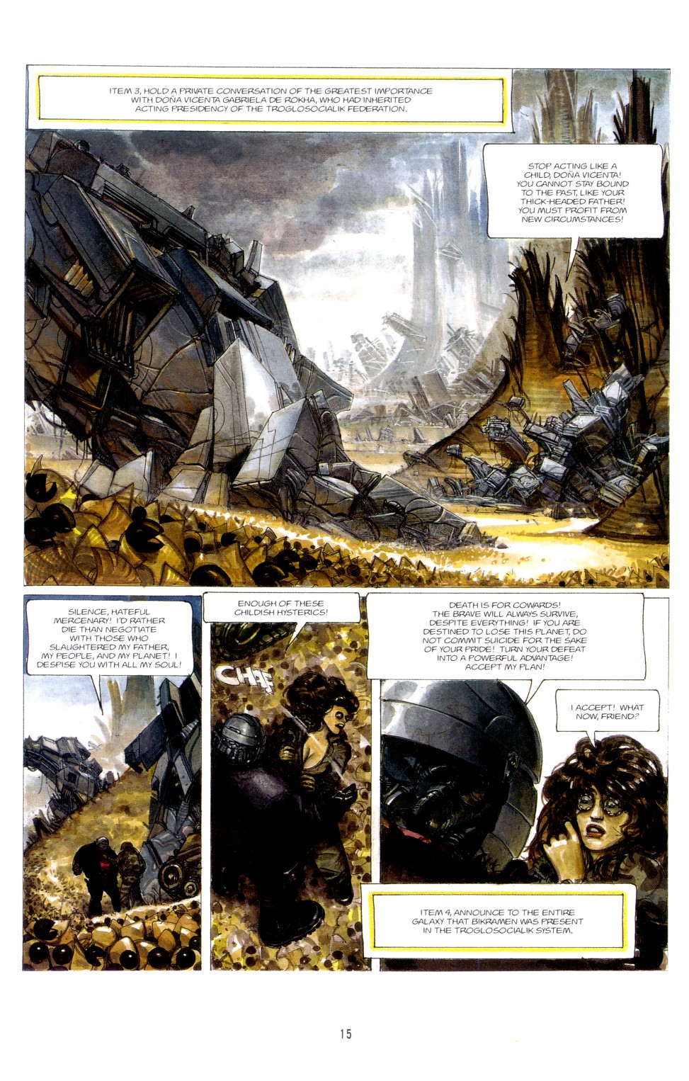 Read online The Metabarons comic -  Issue #14 - Galactic Threat - 15
