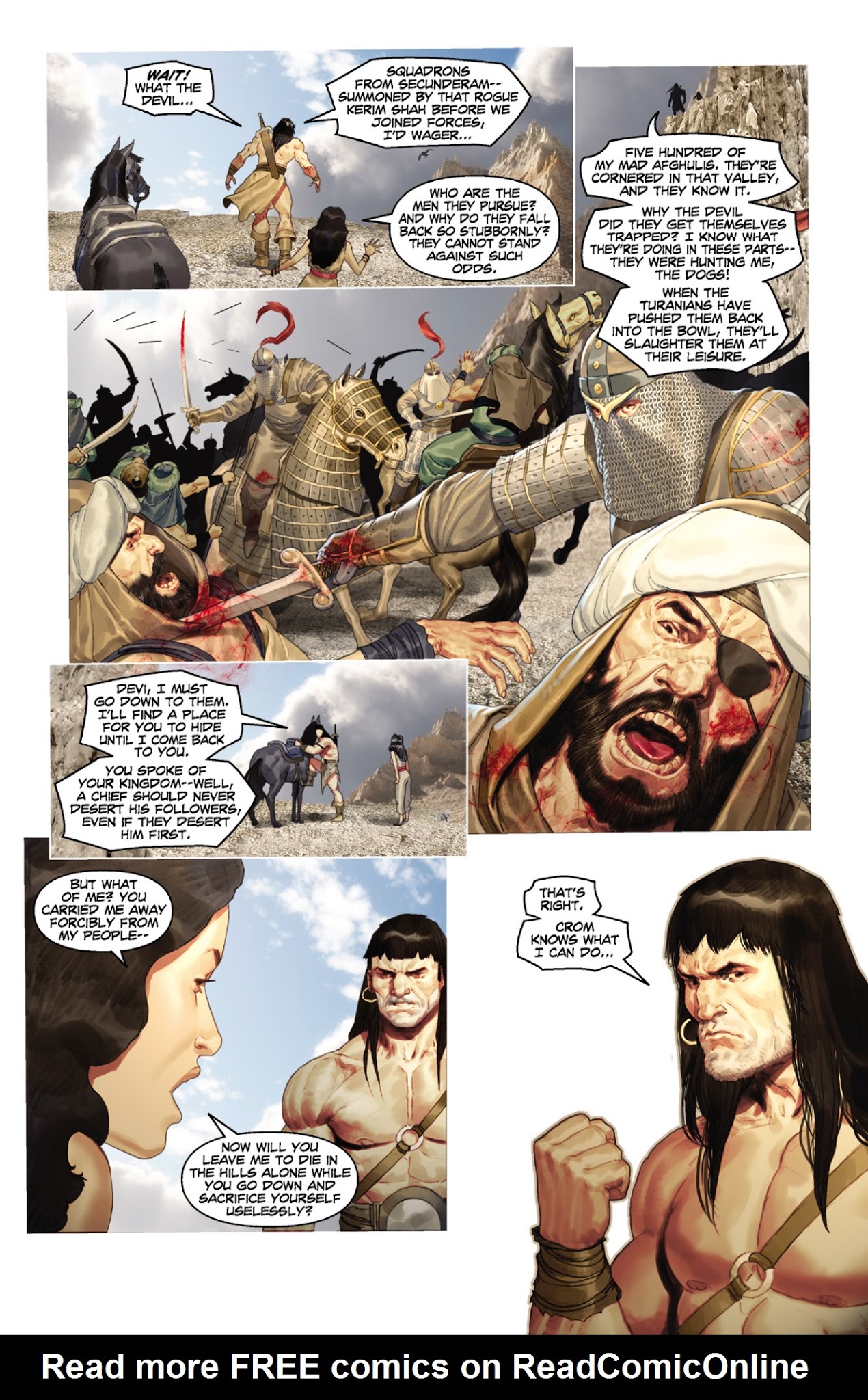 Read online Conan and the People of the Black Circle comic -  Issue #4 - 20