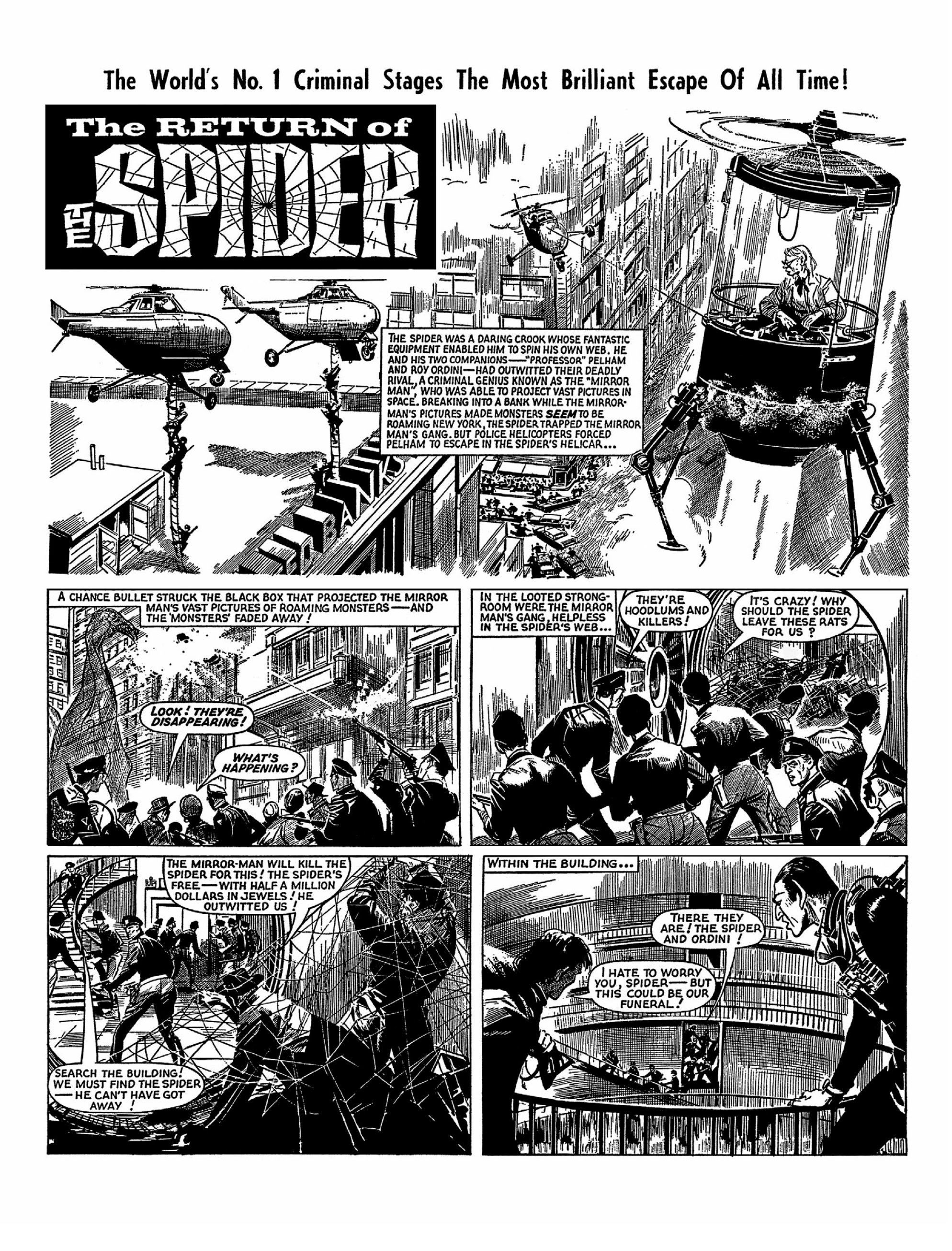 Read online The Spider's Syndicate of Crime comic -  Issue # TPB - 52